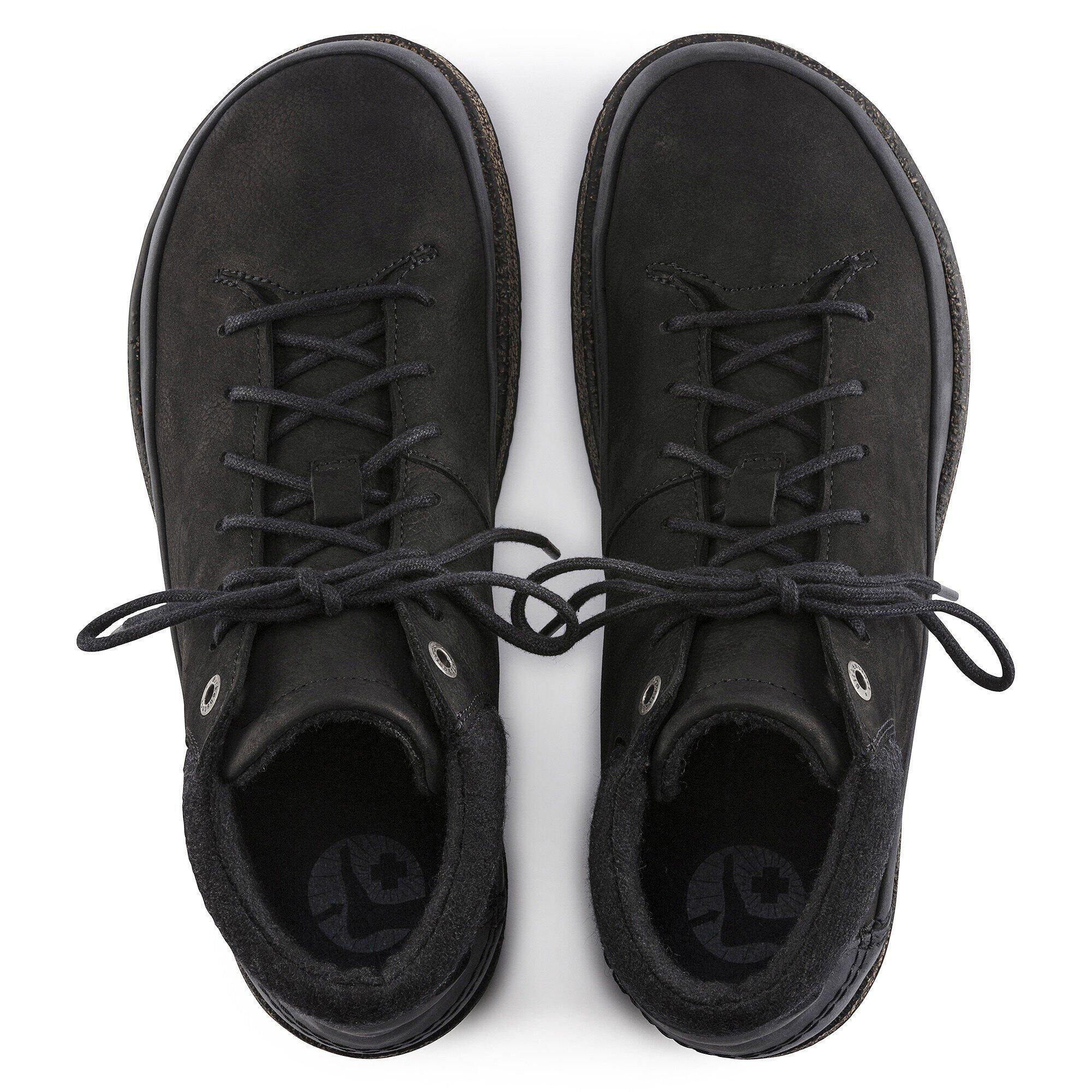 Honnef High Oiled Nubuck Leather Black Product Image