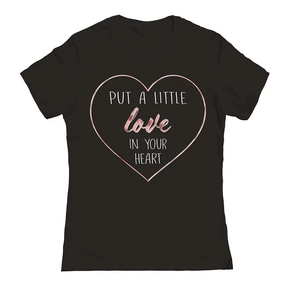 Junior's I Heart Utah Graphic Tee, Women's,  Product Image