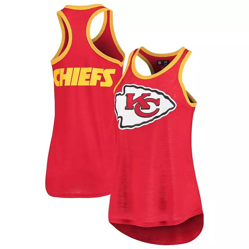 Women's G-III 4Her by Carl Banks Red Kansas City Chiefs Tater Tank Top,  Product Image