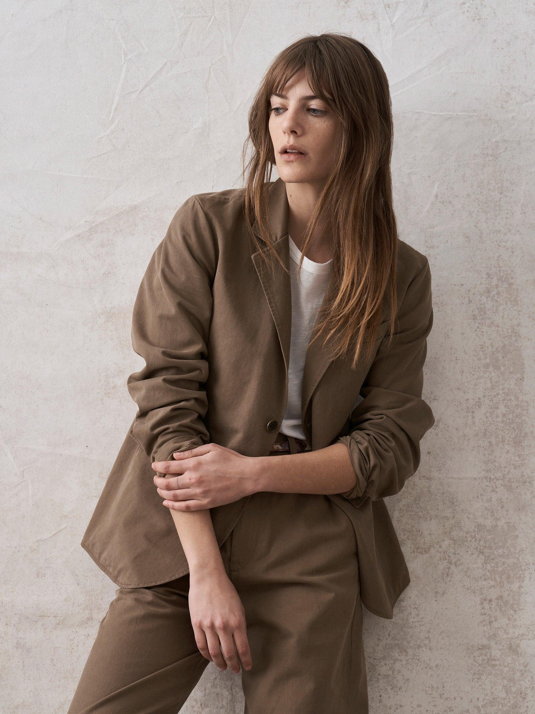 Bronze Brown Ever Twill Two Button Jacket Product Image