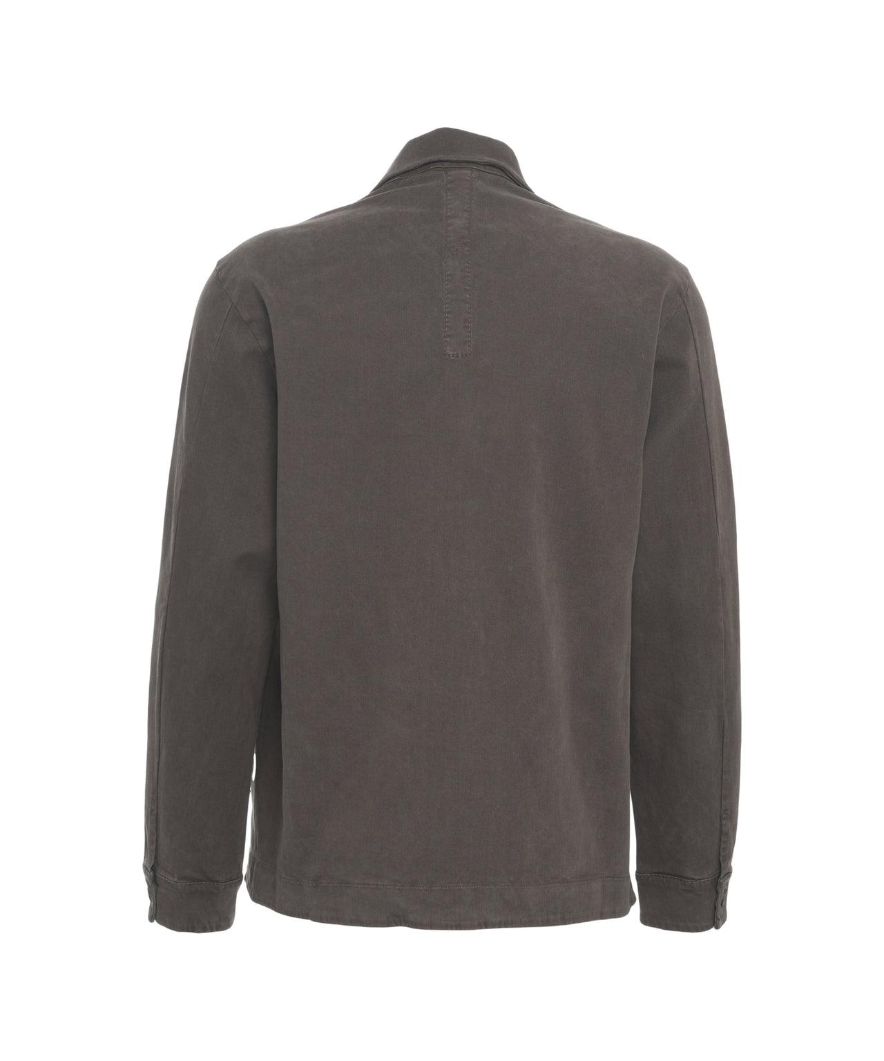 Overshirt with patch pockets Product Image