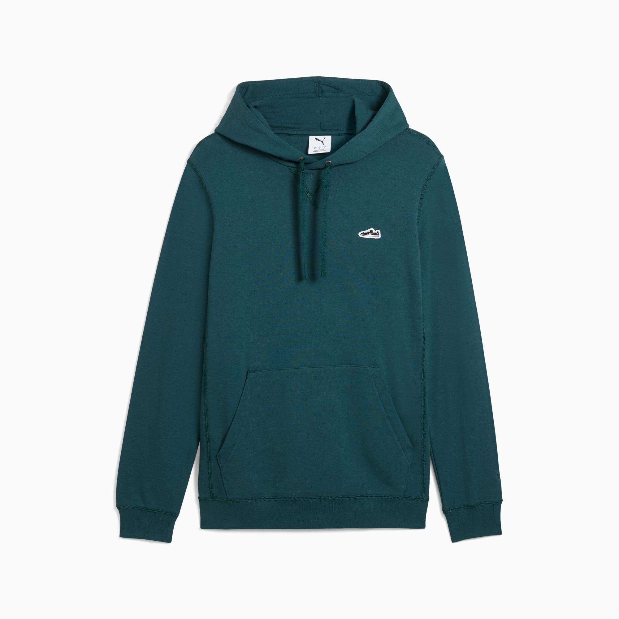 PUMA Wardrobe Essentials Suede Men's Hoodie Product Image