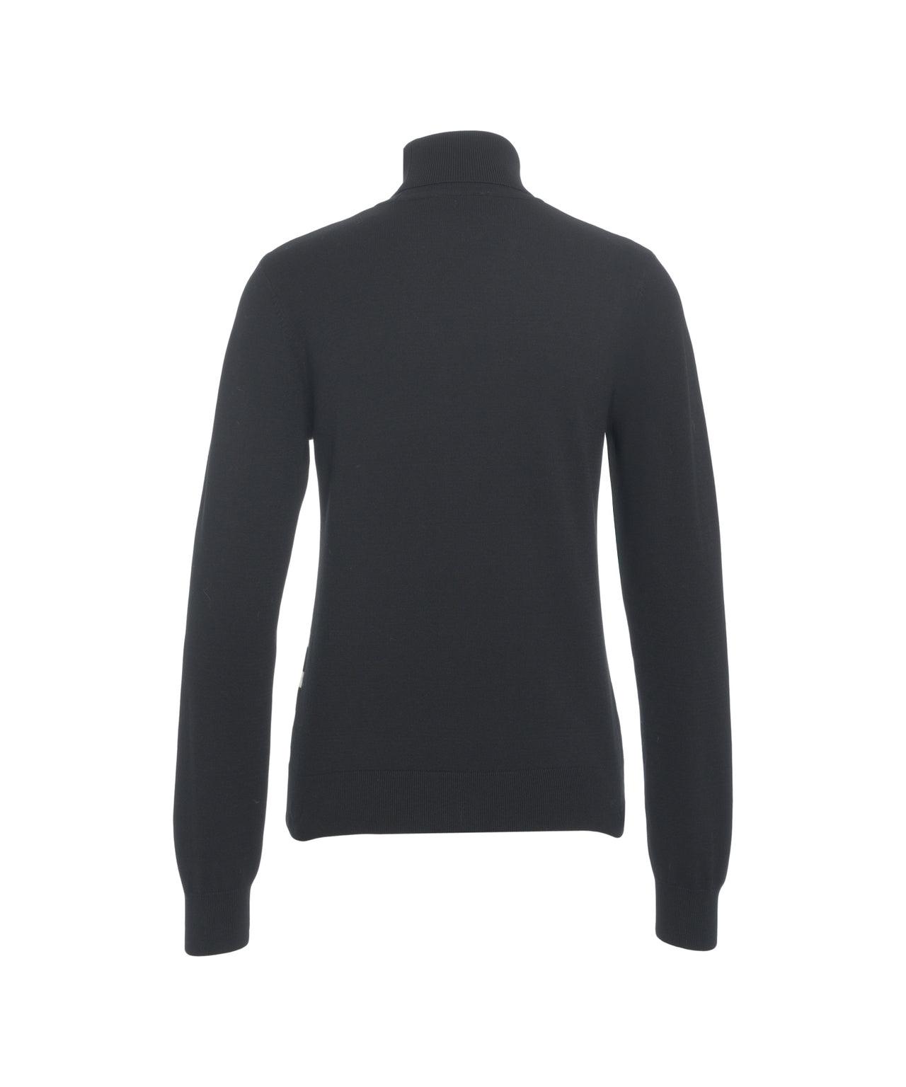 Turtleneck sweater with logo print Product Image