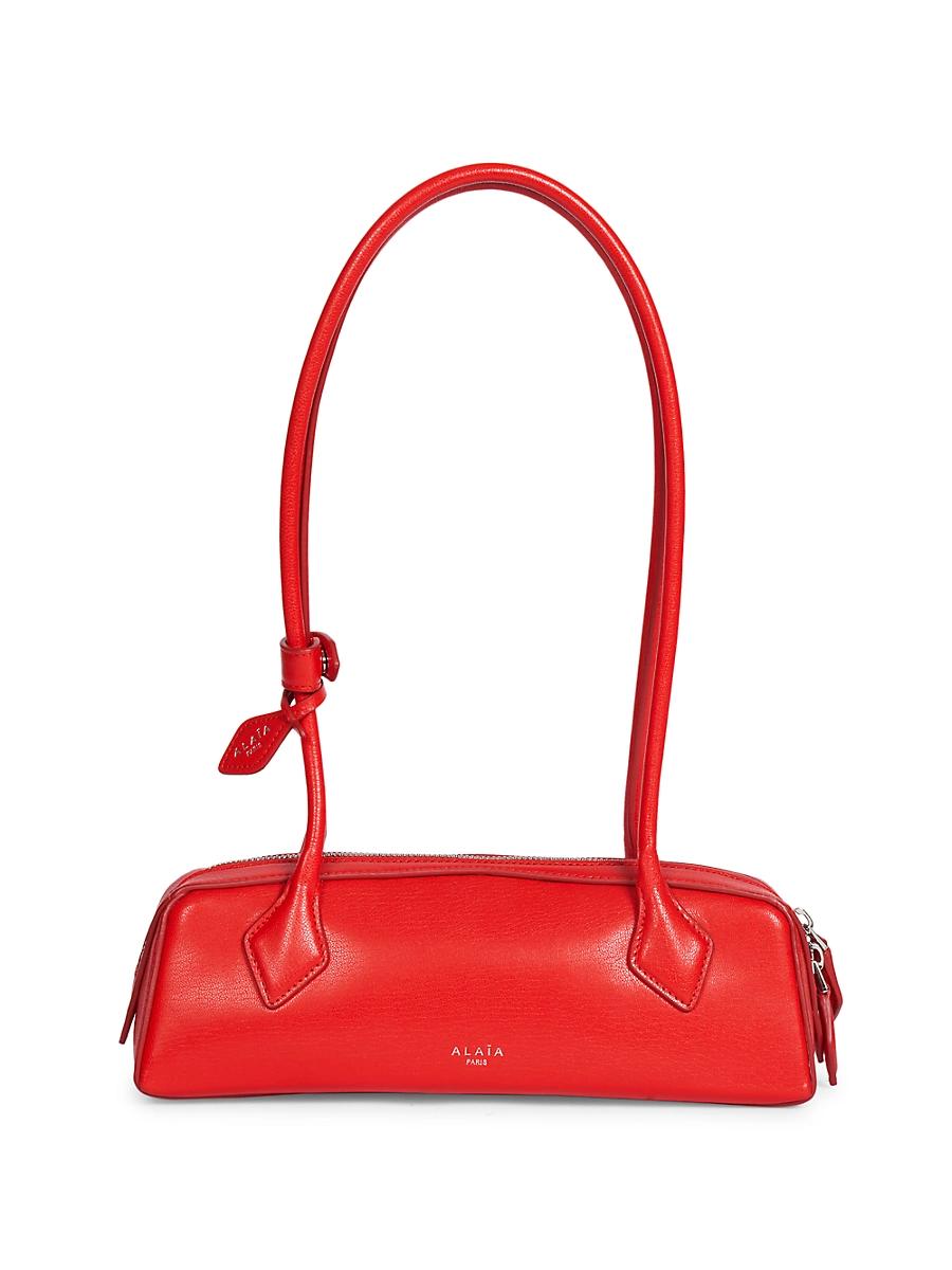 Womens Le Teckel Leather Shoulder Bag Product Image