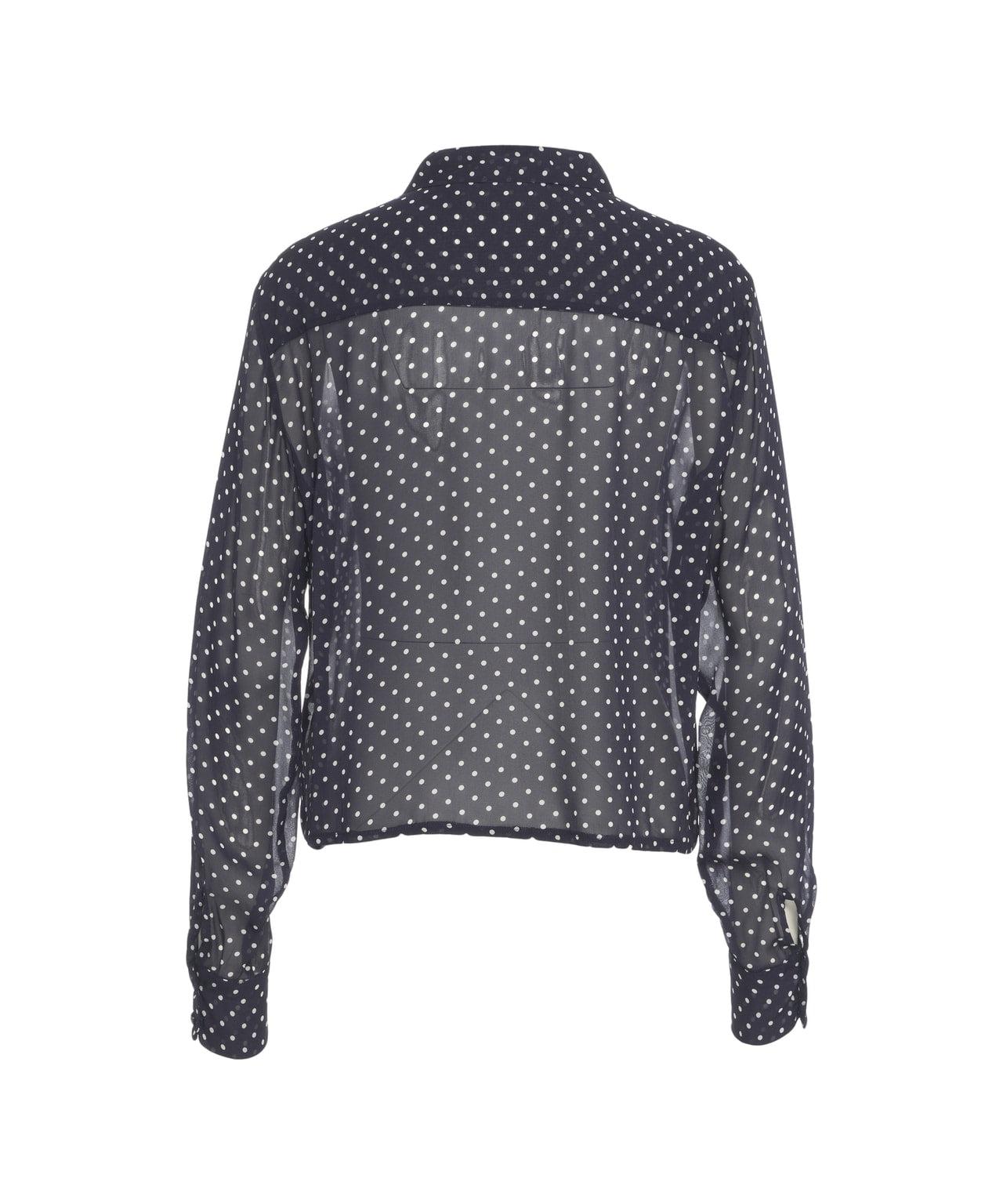 Blouse with polka dots Product Image