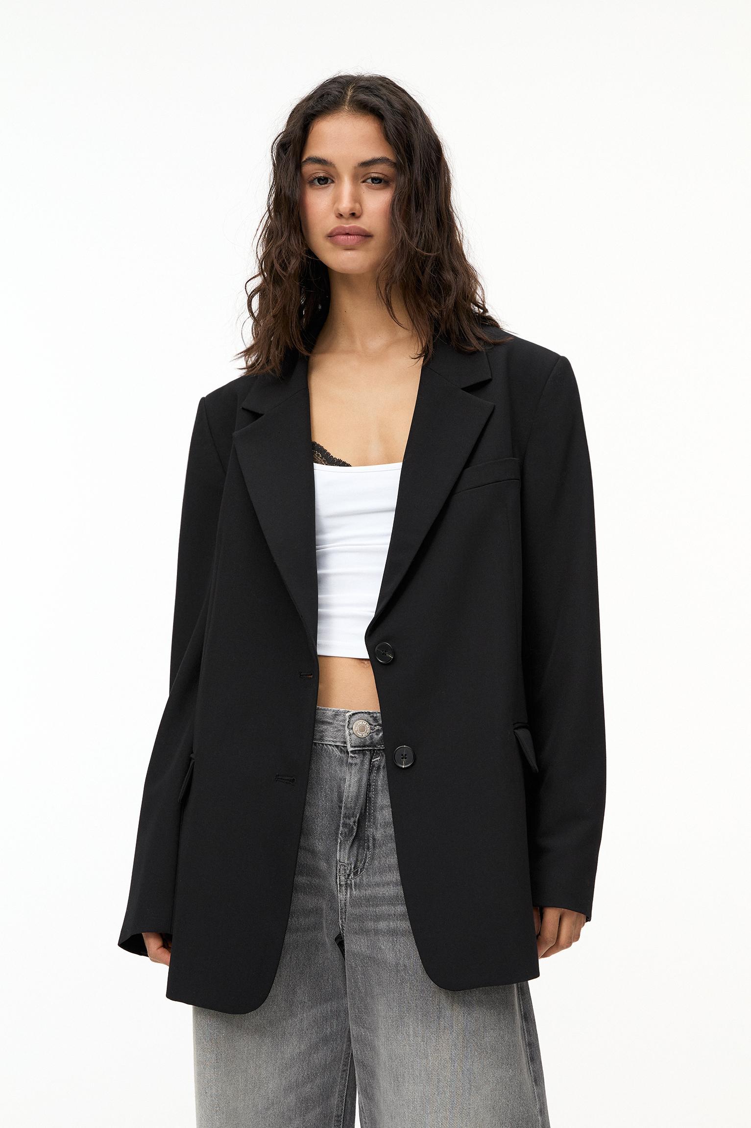 Oversize double-button blazer Product Image
