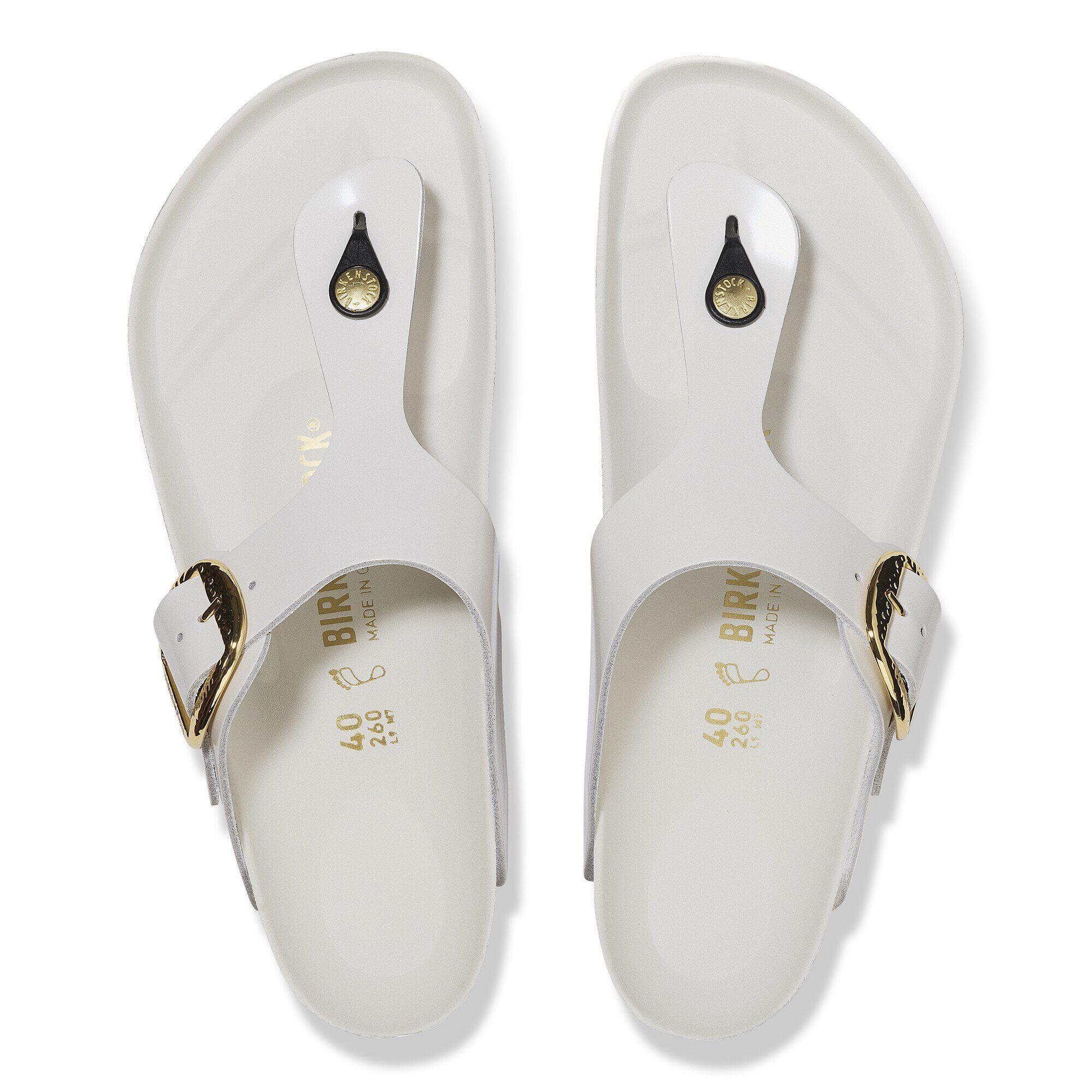 Gizeh Big Buckle Natural Leather Patent Product Image