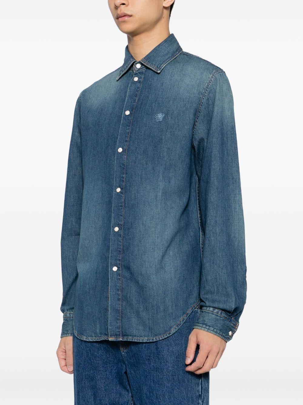 embroidered-logo shirt Product Image