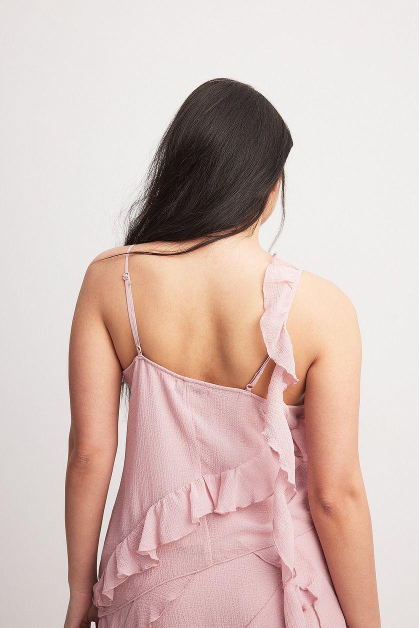 Ruffle Detail Chiffon Singlet Product Image