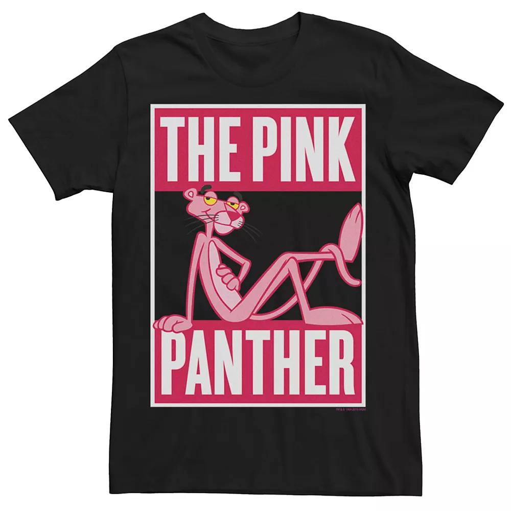 Men's Pink Panther Brick Logo Poster Tee,  Product Image