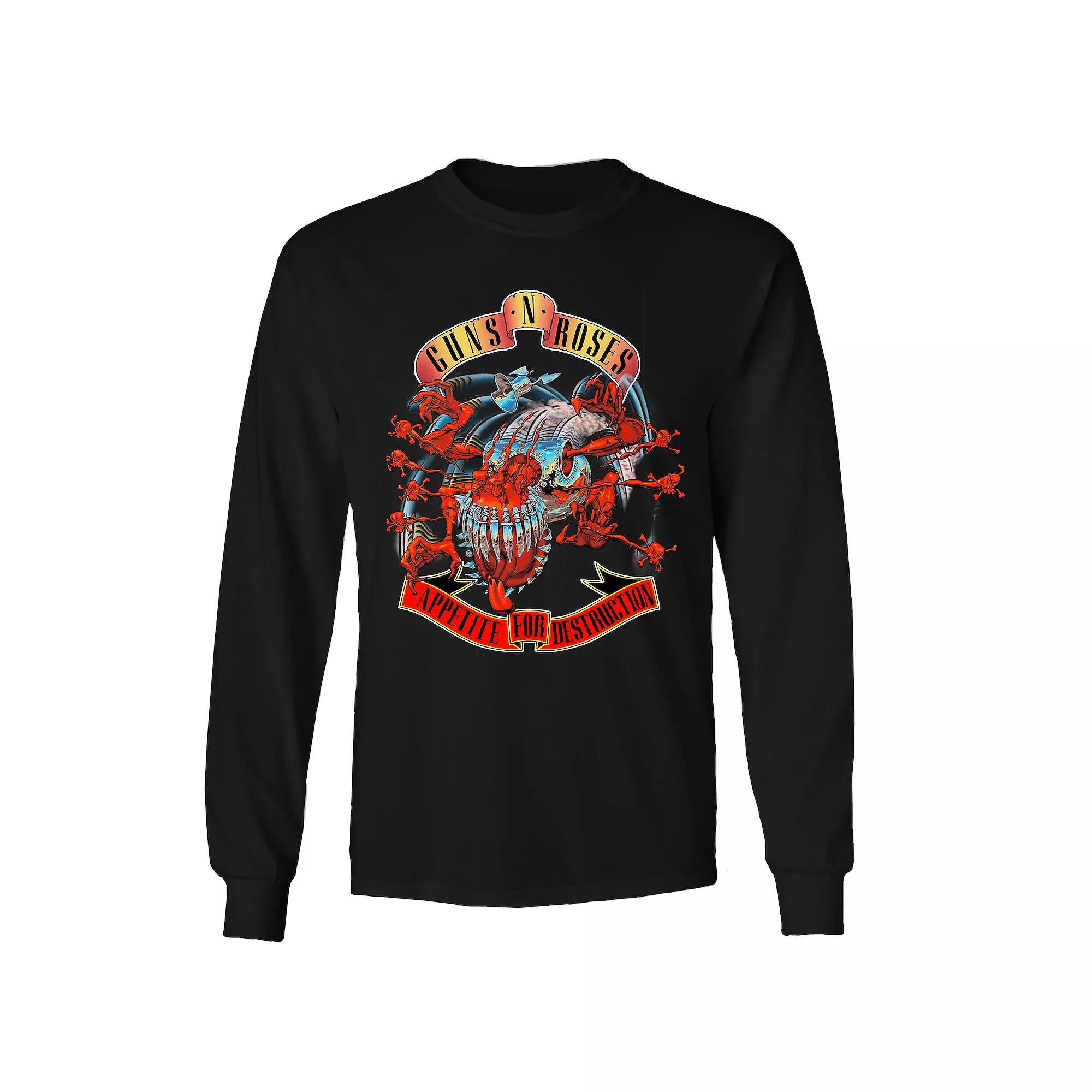 Men's Guns n' Roses Creature Long Sleeve Tee, Adult Unisex,  Product Image