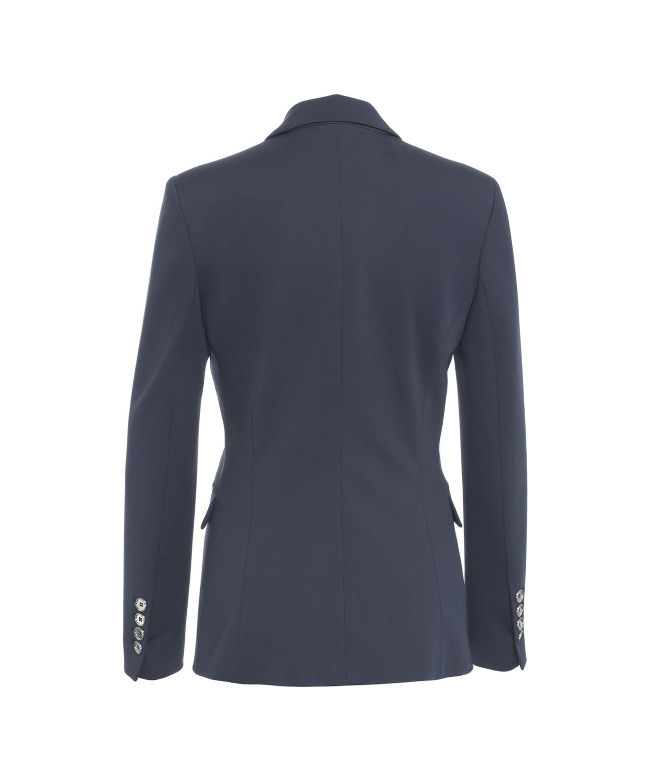 Single-breasted blazer in scuba Product Image