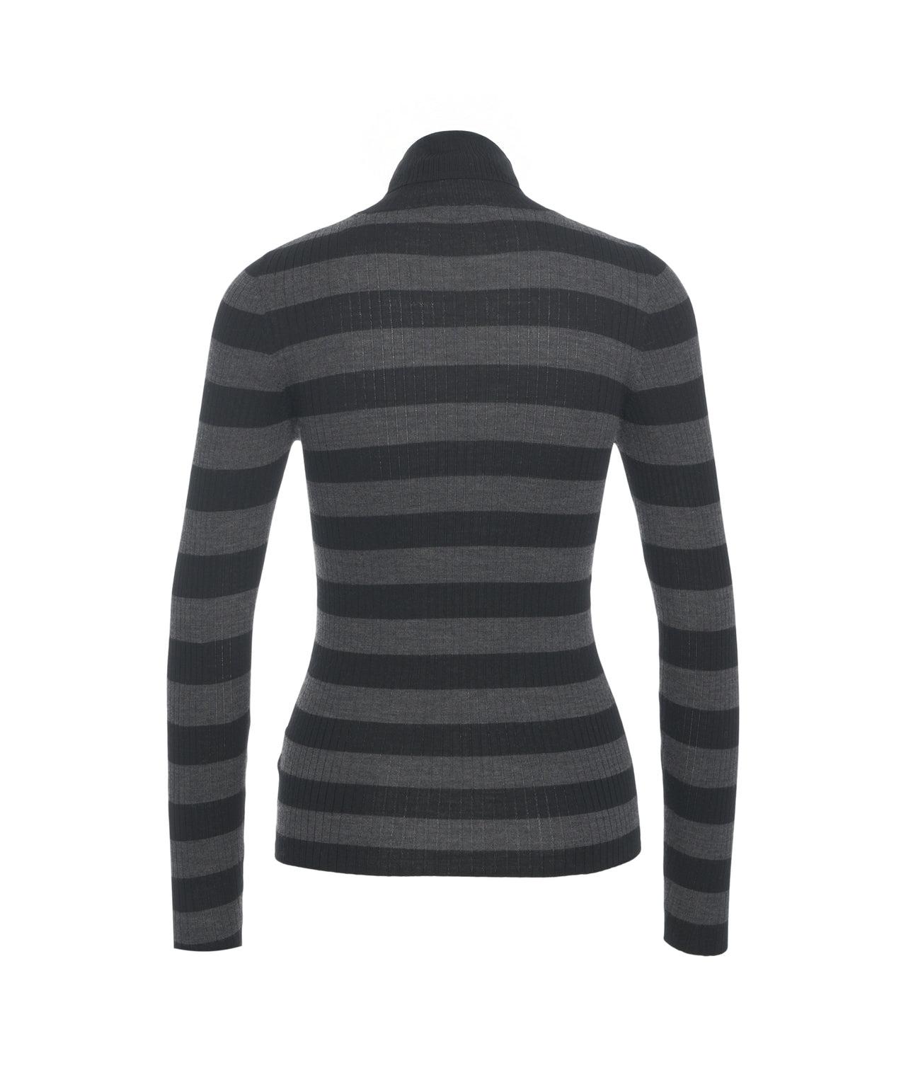 Ribbed turtleneck sweater Product Image
