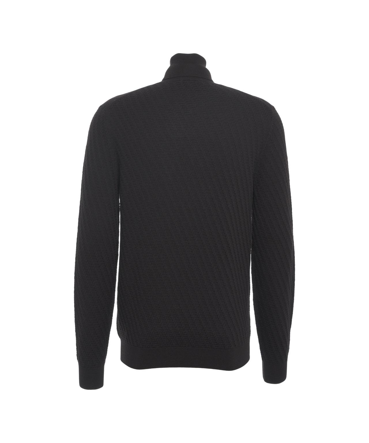 Virgin wool turtleneck sweater Product Image