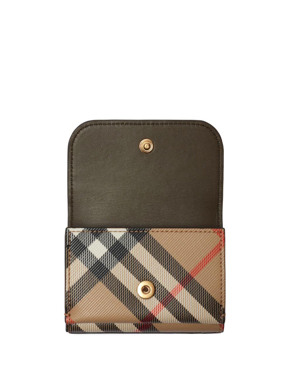 Vintage-Check wallet Product Image