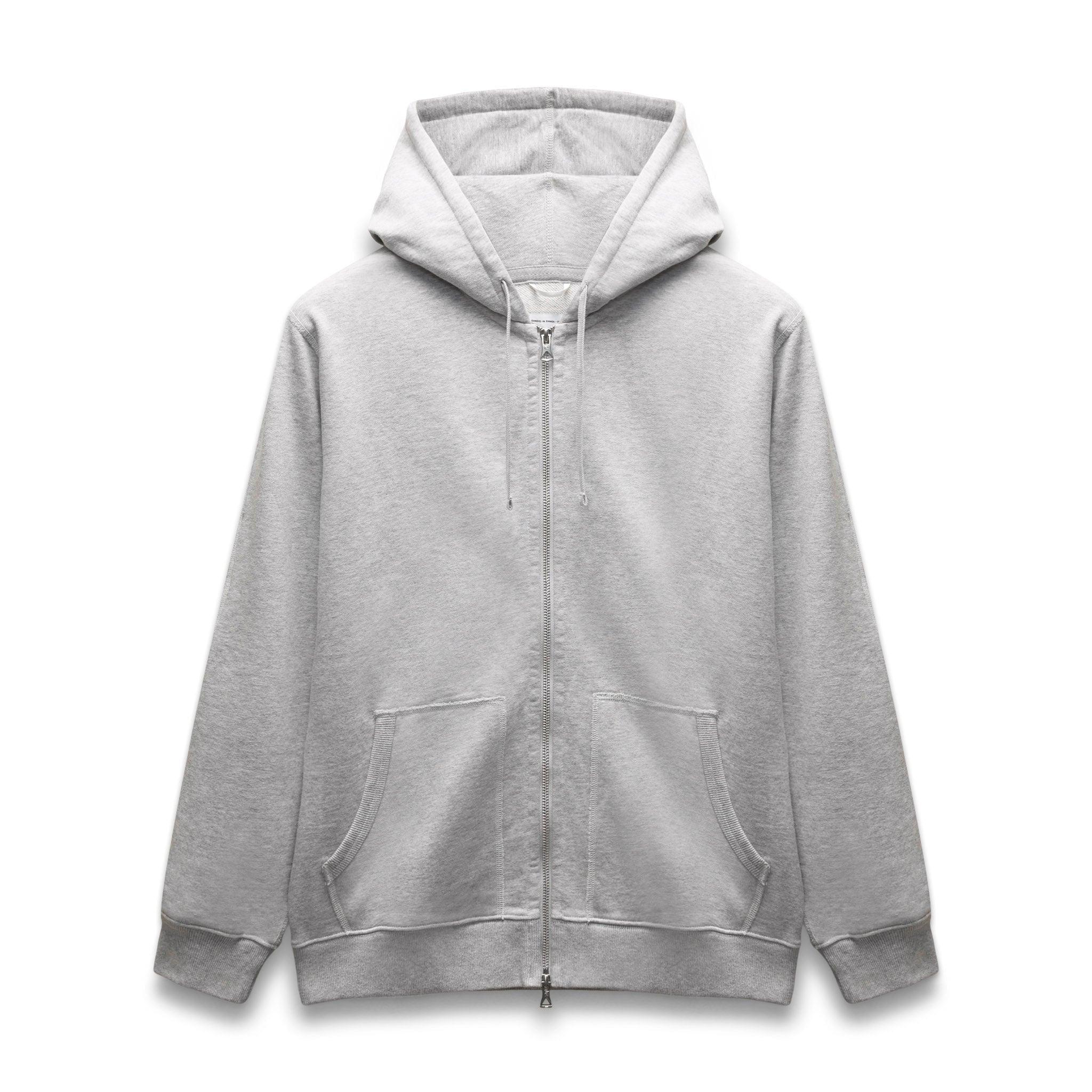 Midweight Terry Classic Full Zip Hoodie - Vault Male Product Image