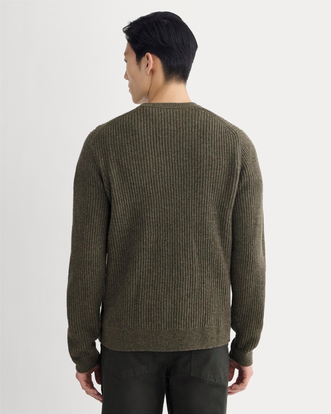 Mens Fisherman Crew in Wool Cashmere Sweater by Everlane Product Image
