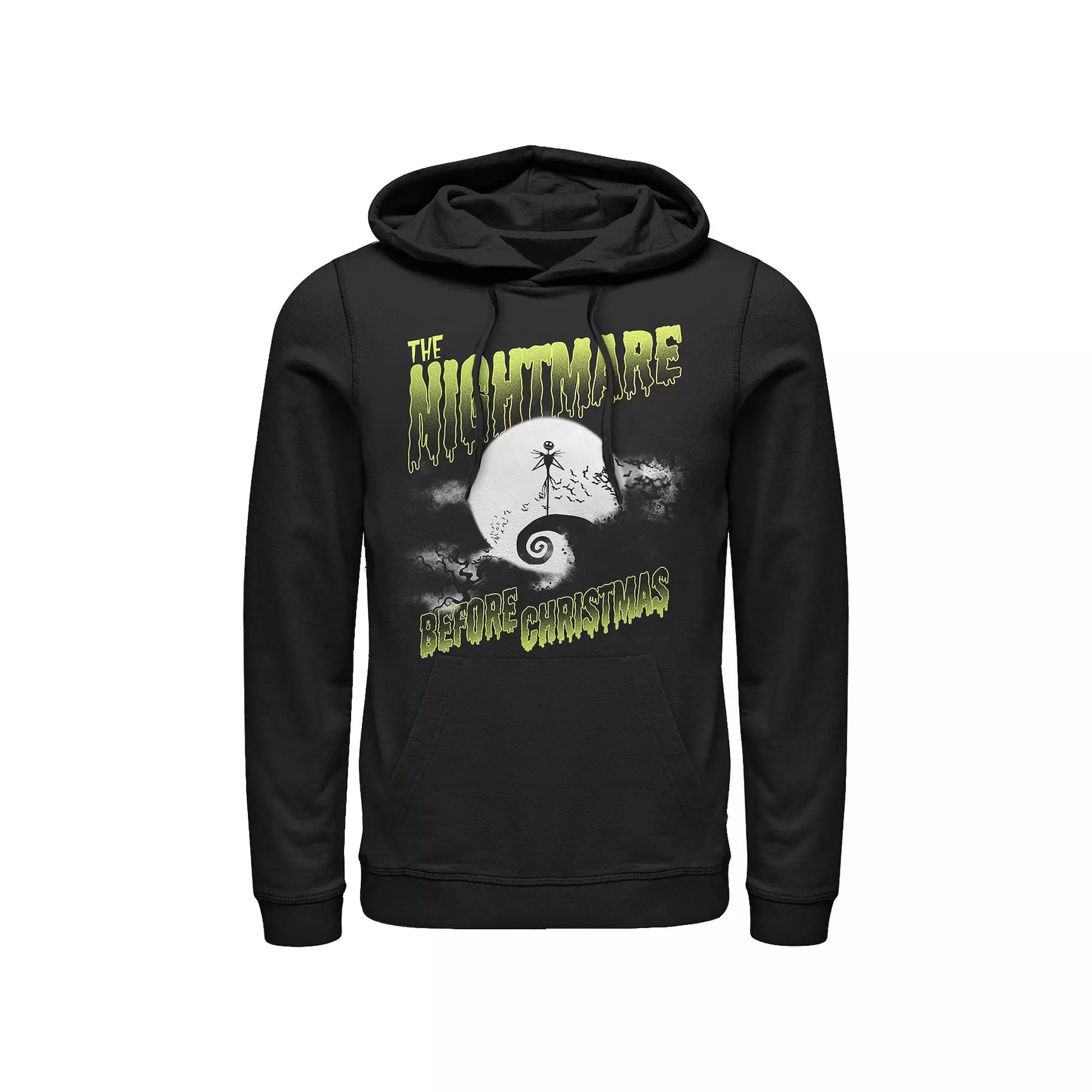 Disney's The Nightmare Before Christmas Spooky Nightmare Men's Graphic Hoodie,  Product Image