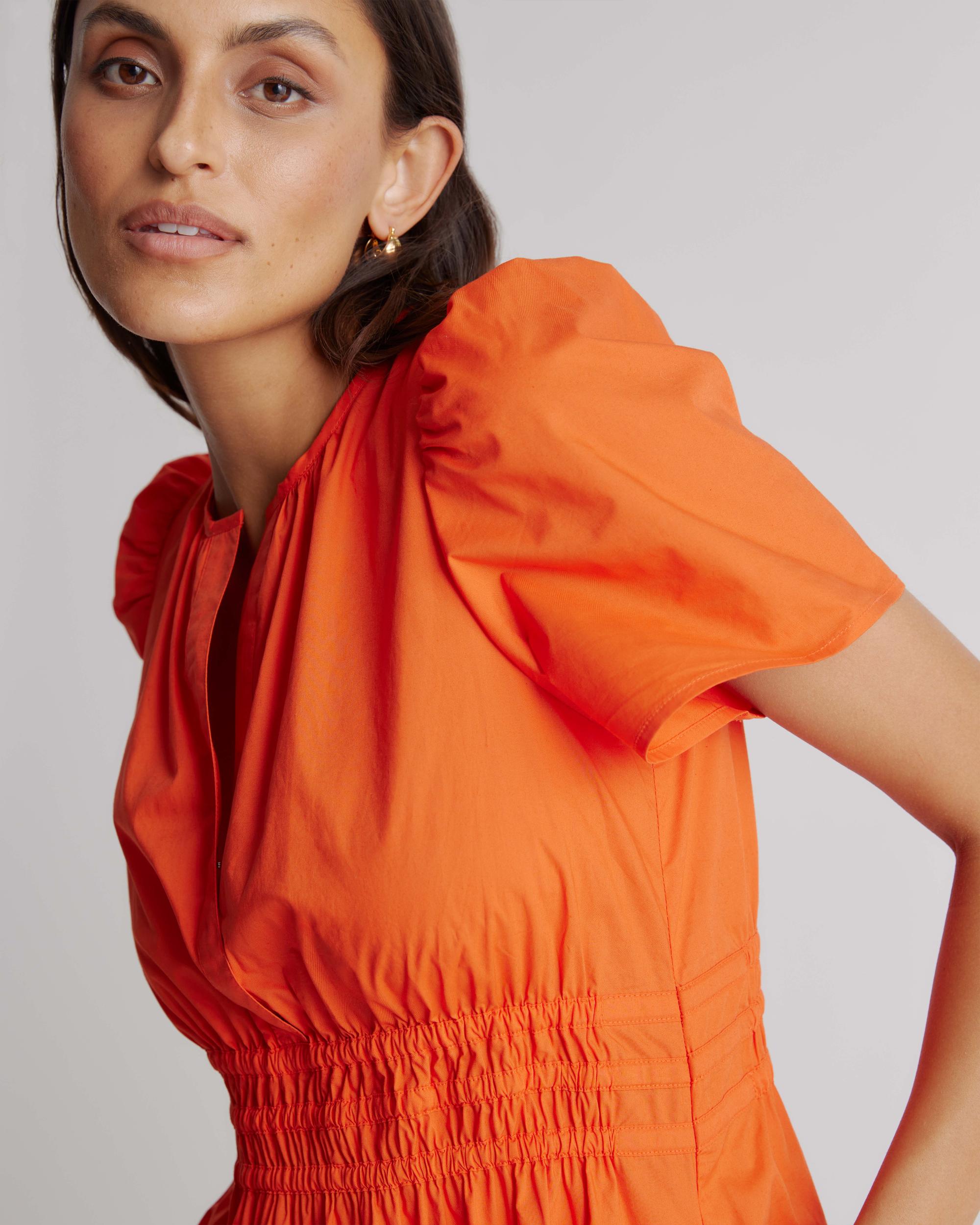 Quince | Women's Poplin Tiered Maxi Dress Cotton Product Image