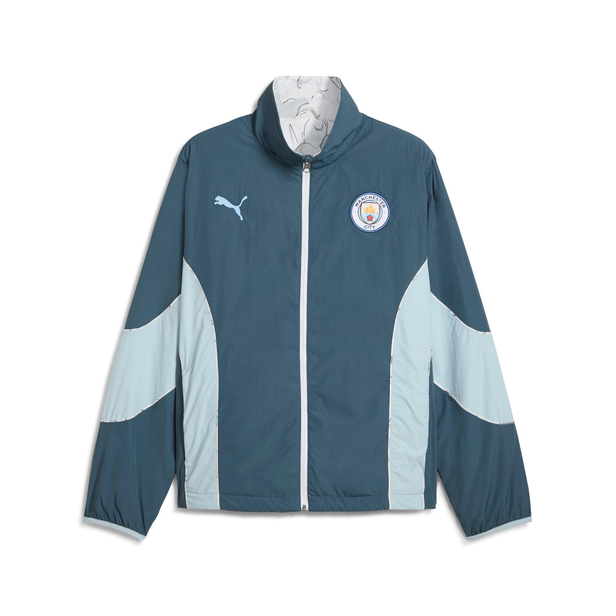 PUMA KIDSUPER x MANCHESTER CITY Reversible Jacket Men in Grey Product Image