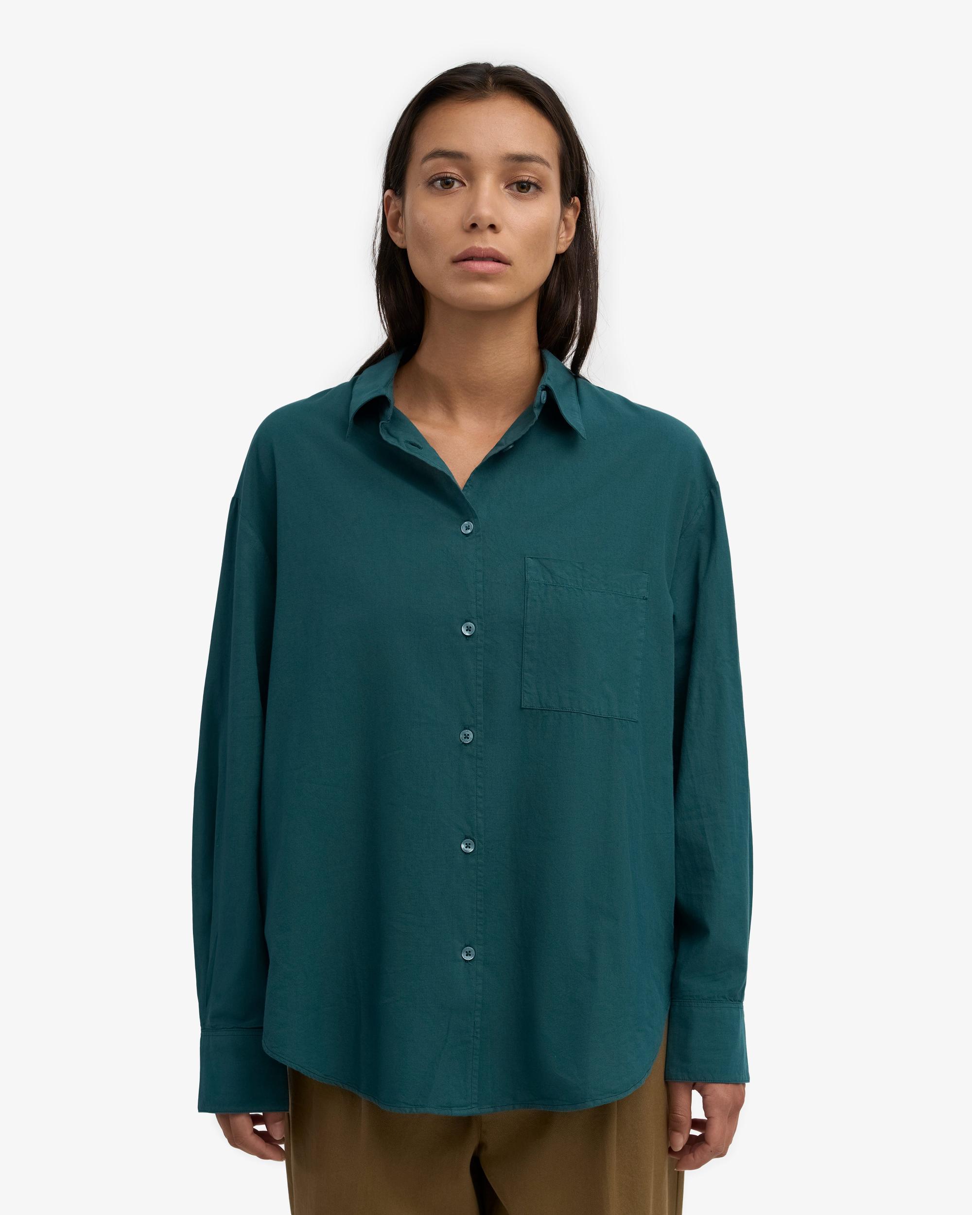 Colorful Standard Linen Oversized Shirt Product Image