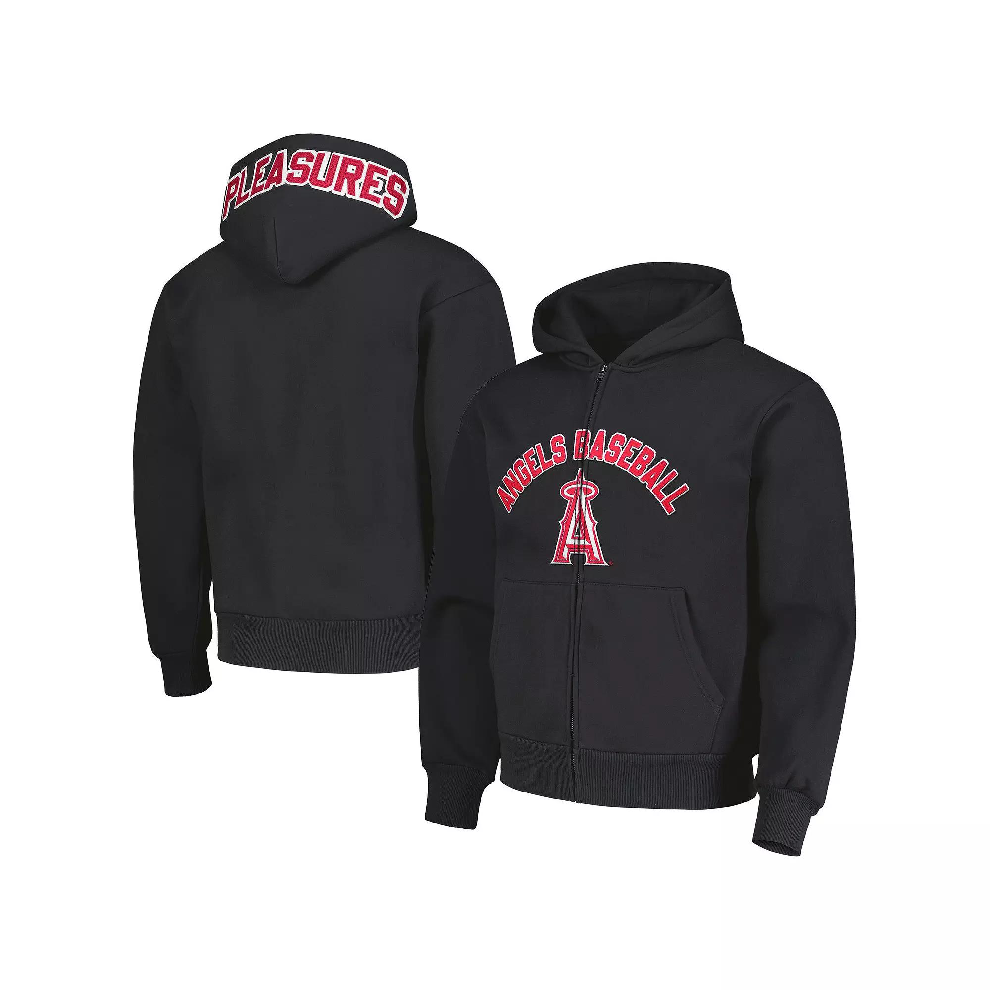 Men's Black Los Angeles Angels Opening Day Full-Zip Hoodie,  Product Image