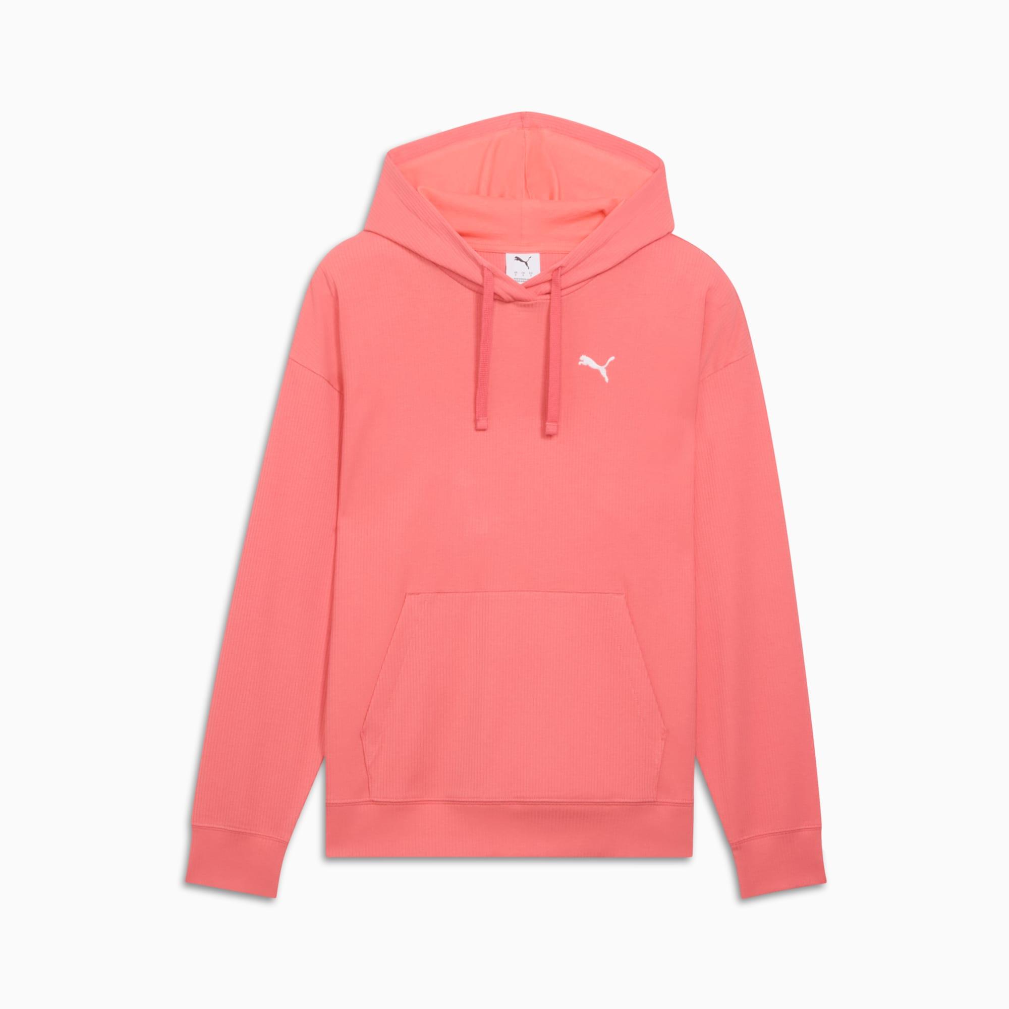 ESS ELEVATED Comfort Rib Hoodie Women Product Image
