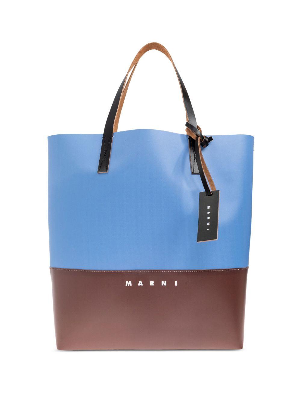 colour-blocked tote bag Product Image
