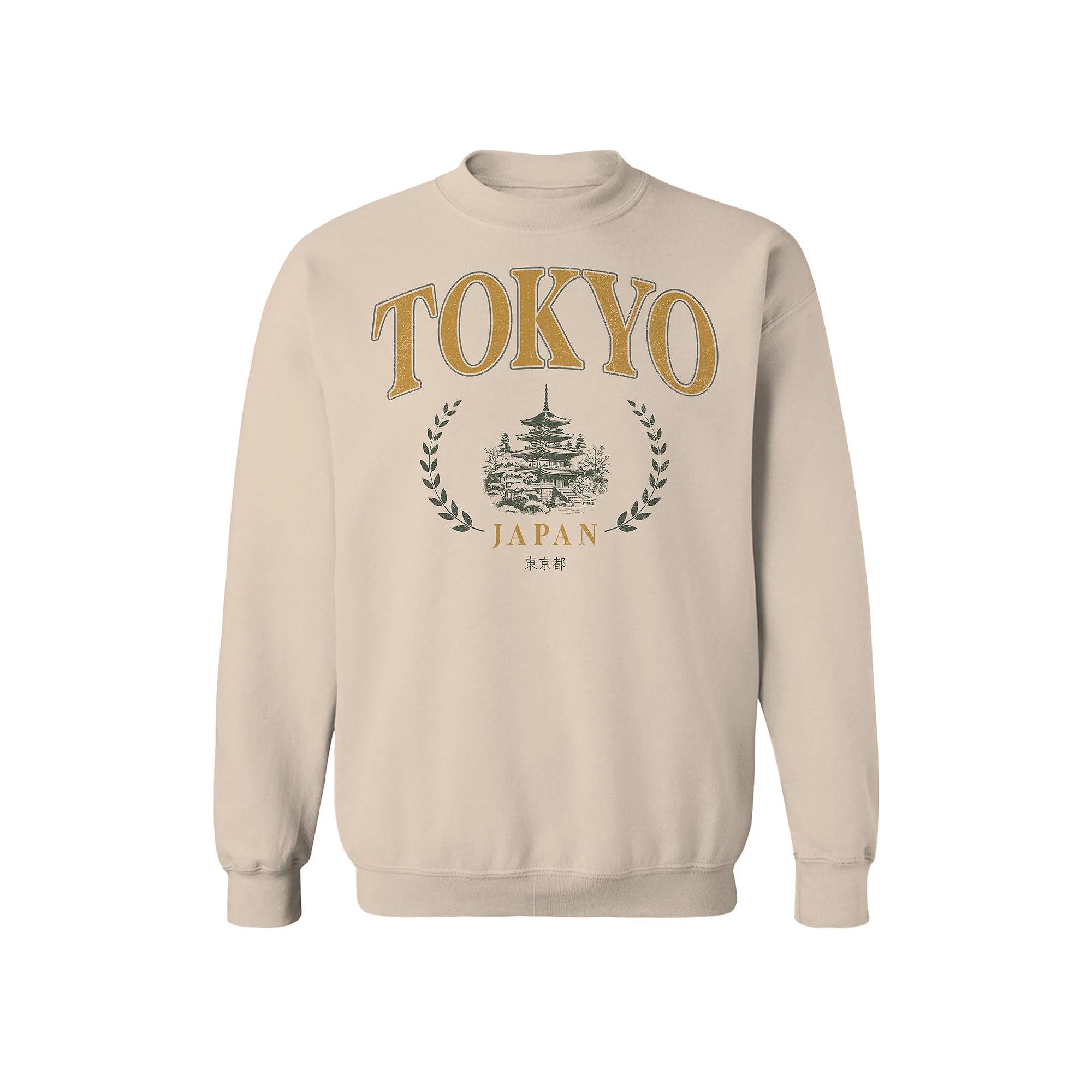 Men's Tokyo Ochre Fleece Sweatshirt, Adult Unisex,  Product Image