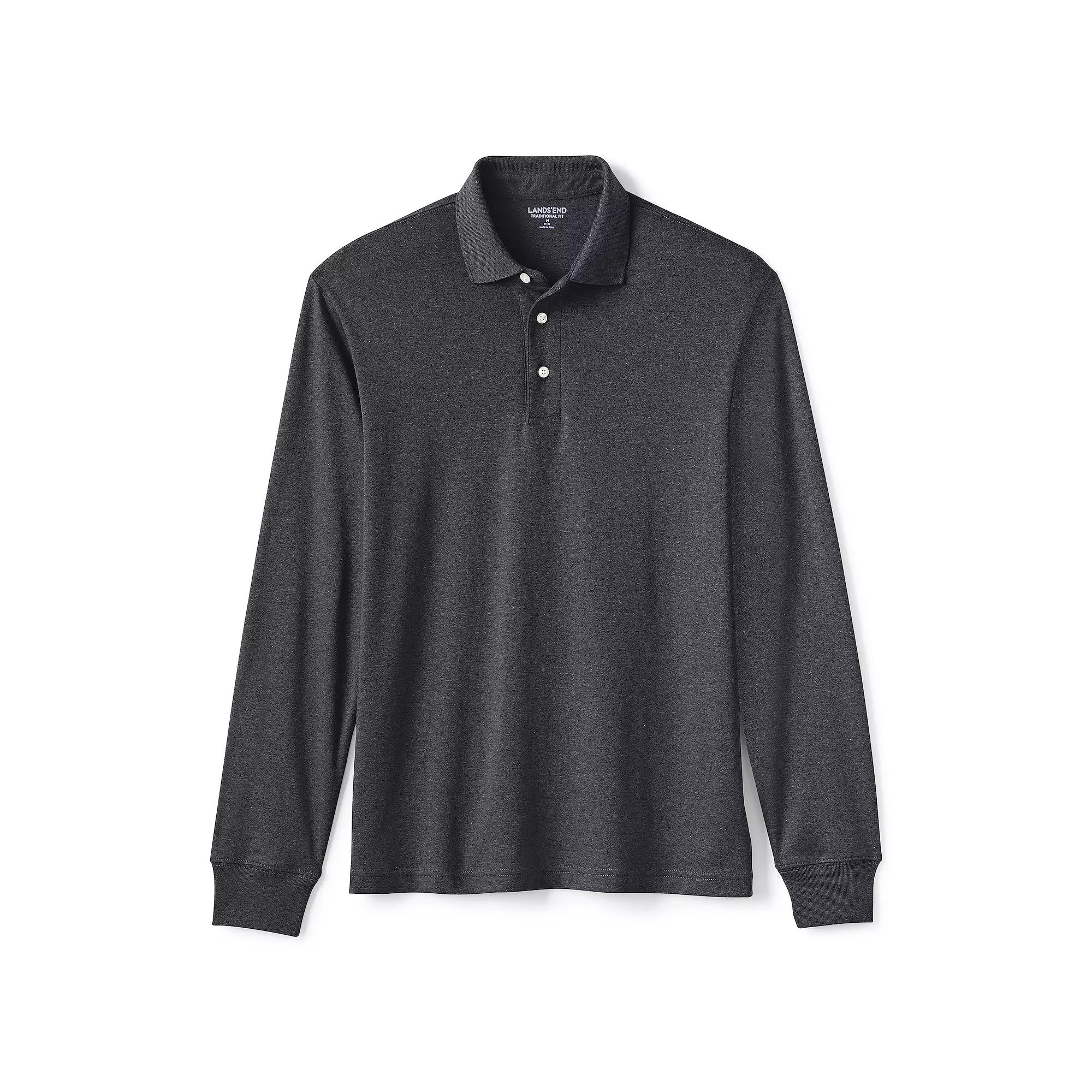 Men's Lands' End Soft Supima Polo,  Product Image