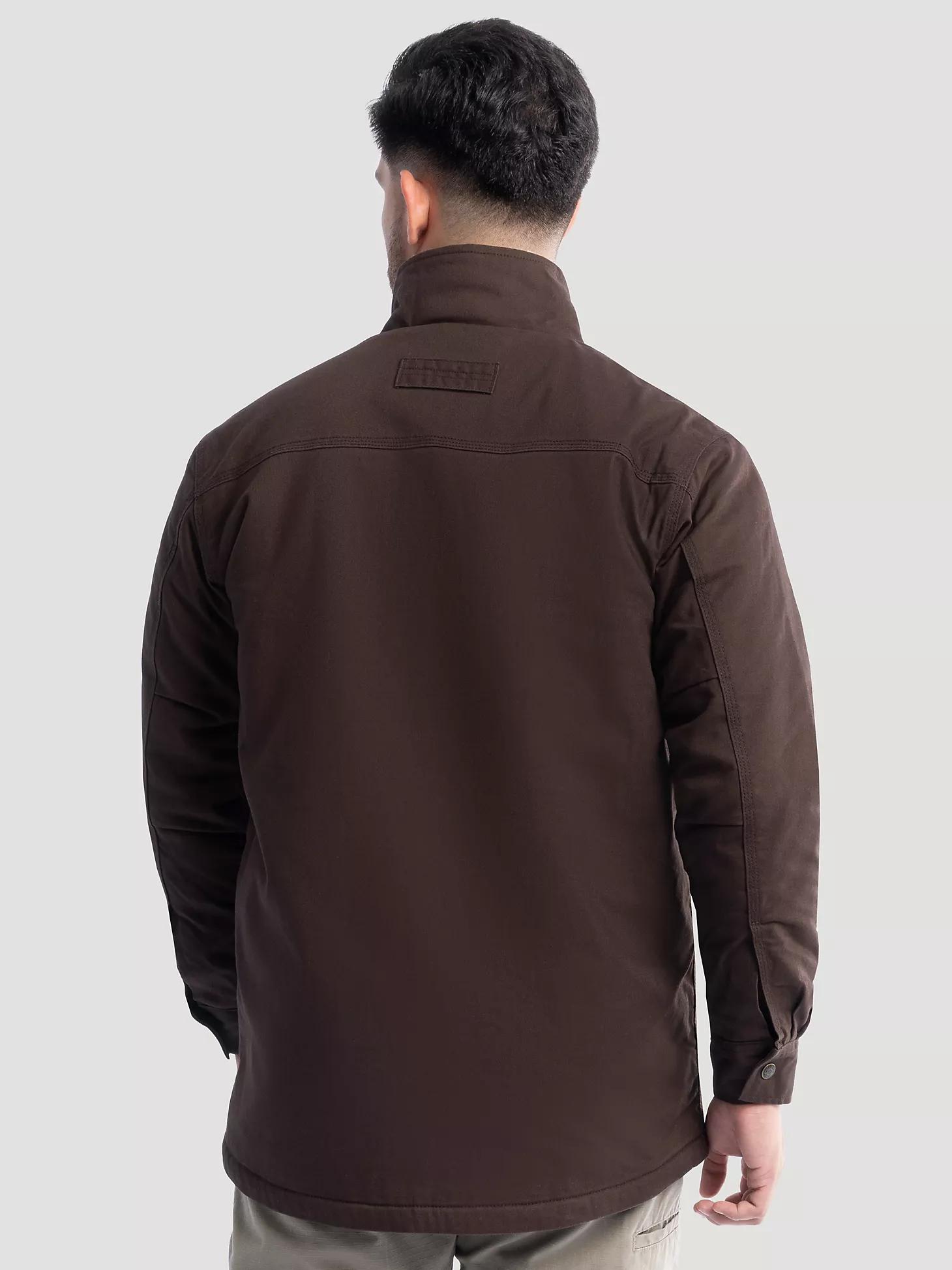 Men's Workwear Faux Shearling Lined Jacket | Men's JACKETS & OUTERWEAR | Wrangler® Product Image