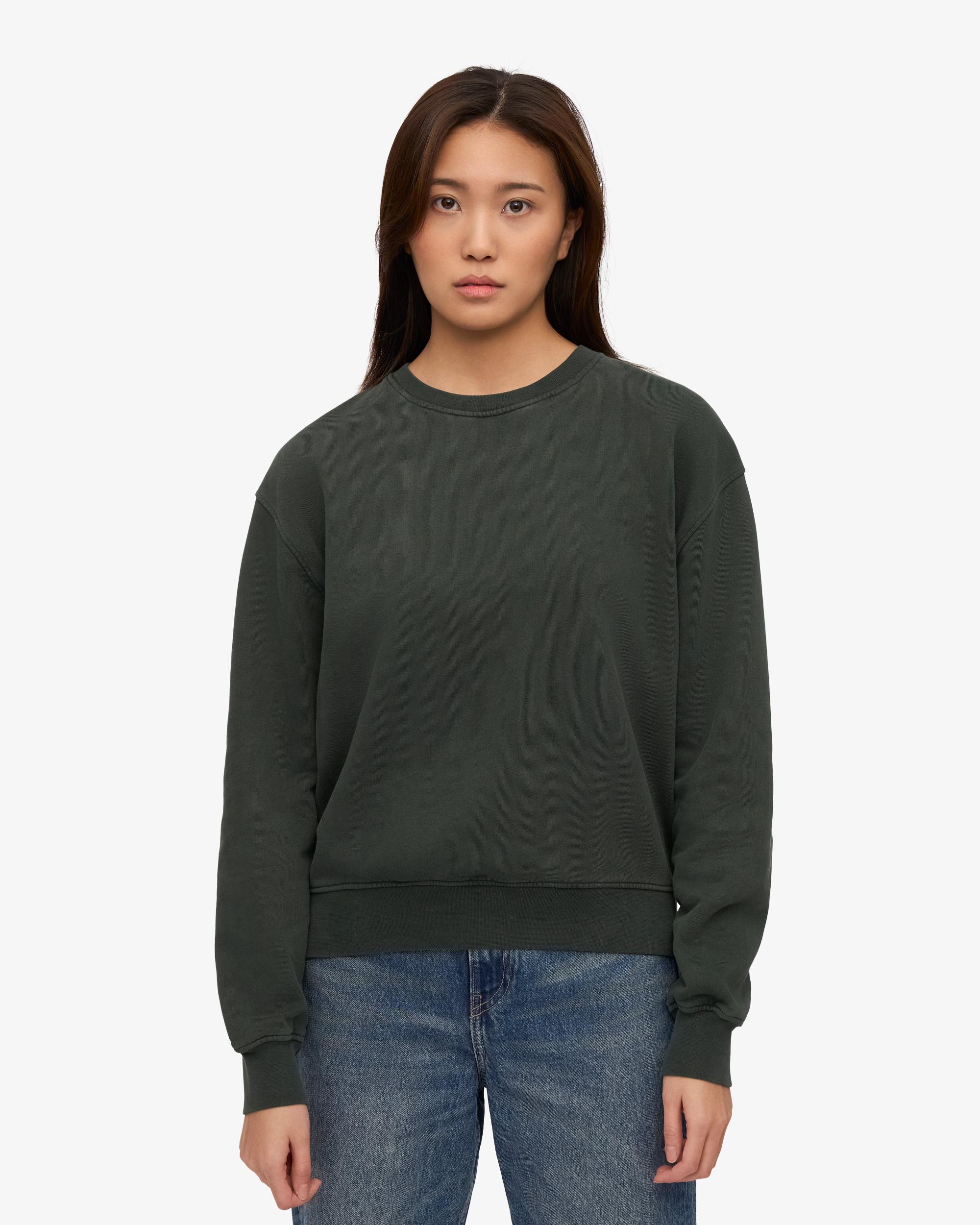 Women Classic Organic Crew - Midnight Forest Product Image