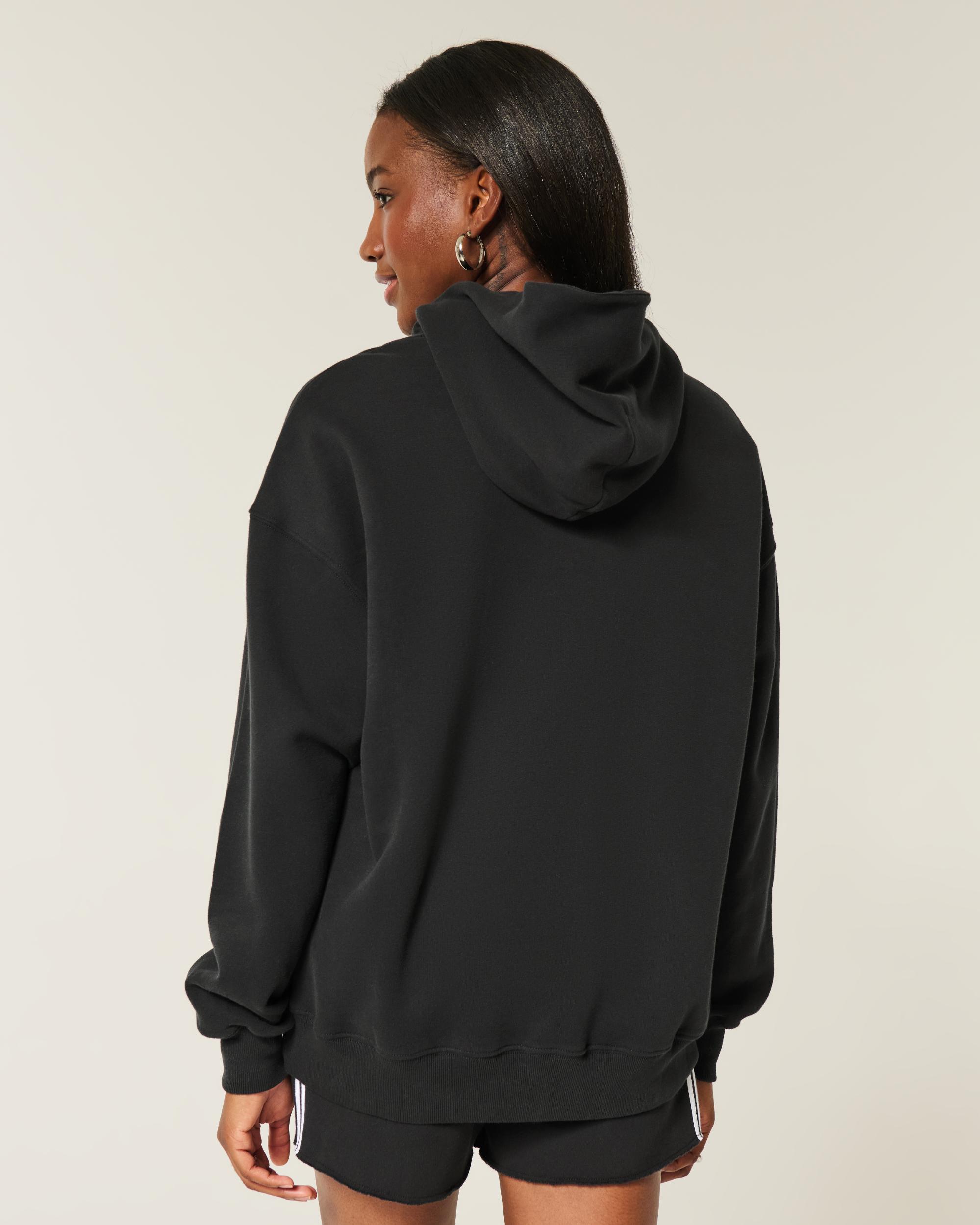 Hollister Feel Good Fleece Oversized Hoodie Product Image