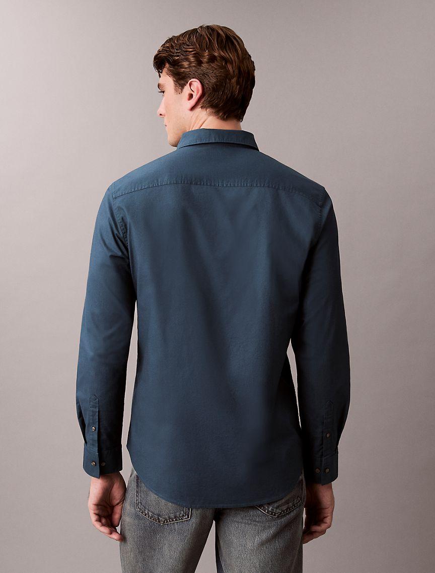 Solid Oxford Classic Button-Down Shirt Product Image