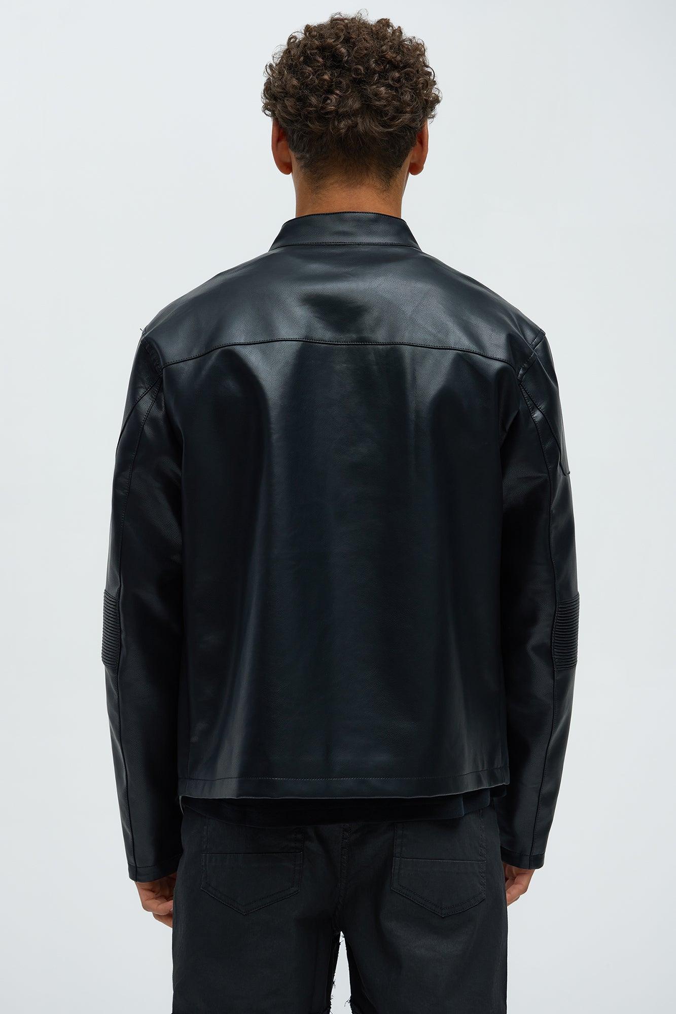 Saber Tooth Zip Up Jacket - Black Product Image