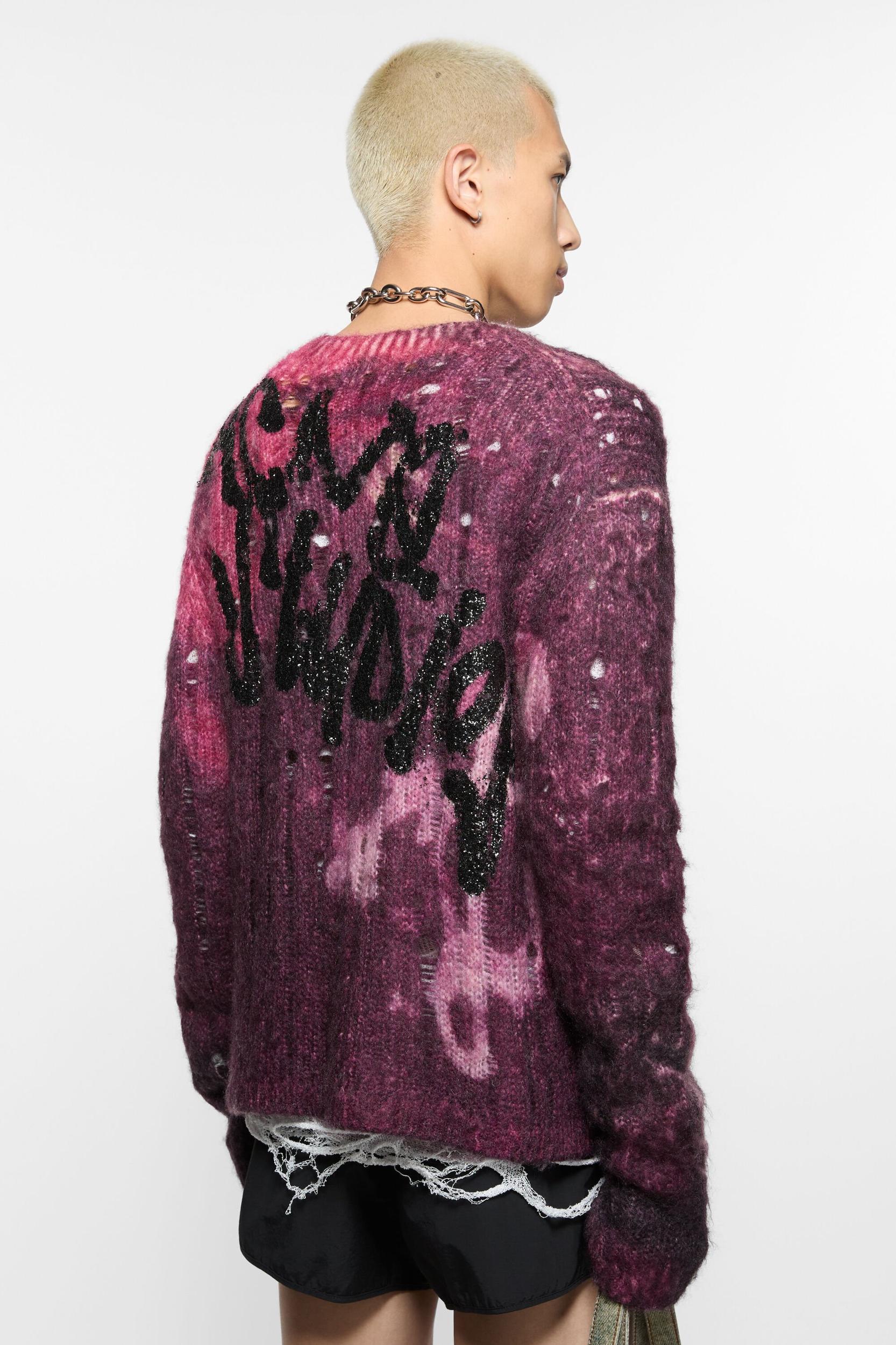 Printed knit jumper Product Image