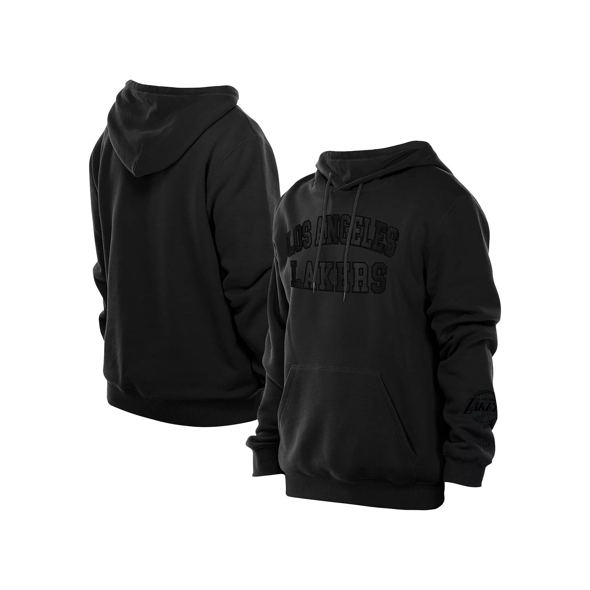 Men's New Era Black Boston Celtics Logo Select Premium Pullover Hoodie,  Product Image
