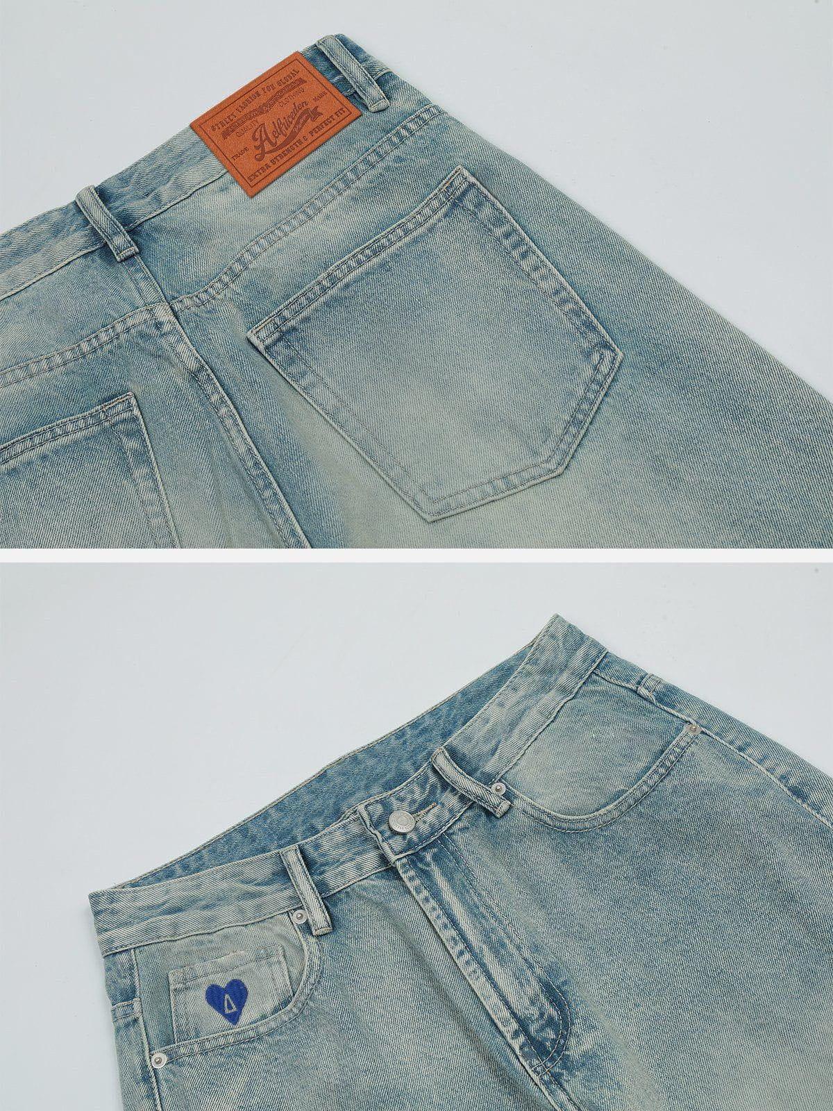 Aelfric Eden Baggy Basic Jeans Product Image