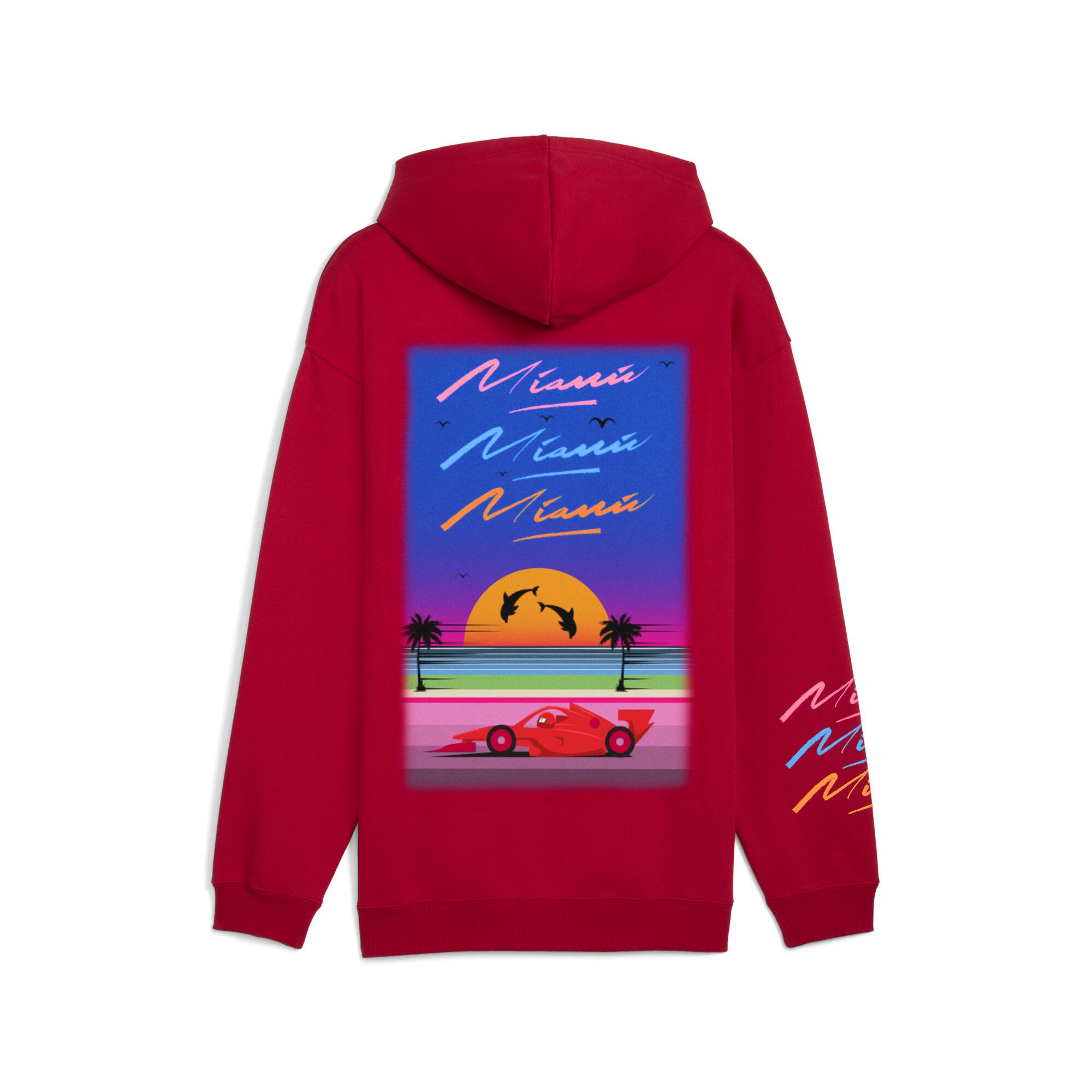 PUMA Scuderia Ferrari Miami Limited Edition Graphic Hoodie Men Product Image