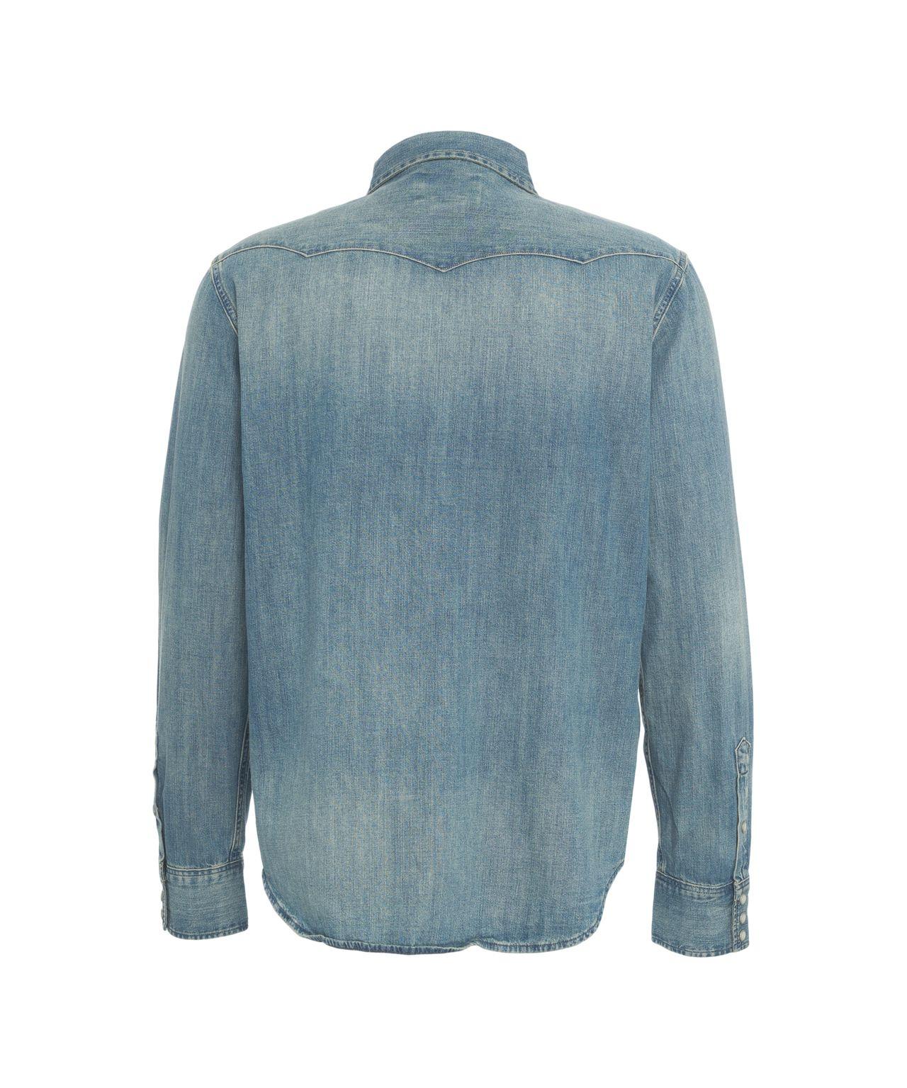 Denim western shirt Product Image