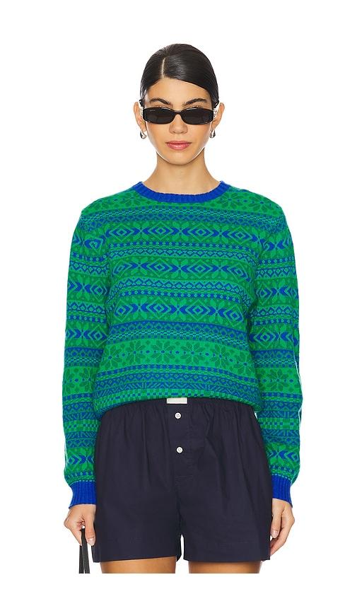 Tonal Fairisle Crew JUMPER 1234 Product Image