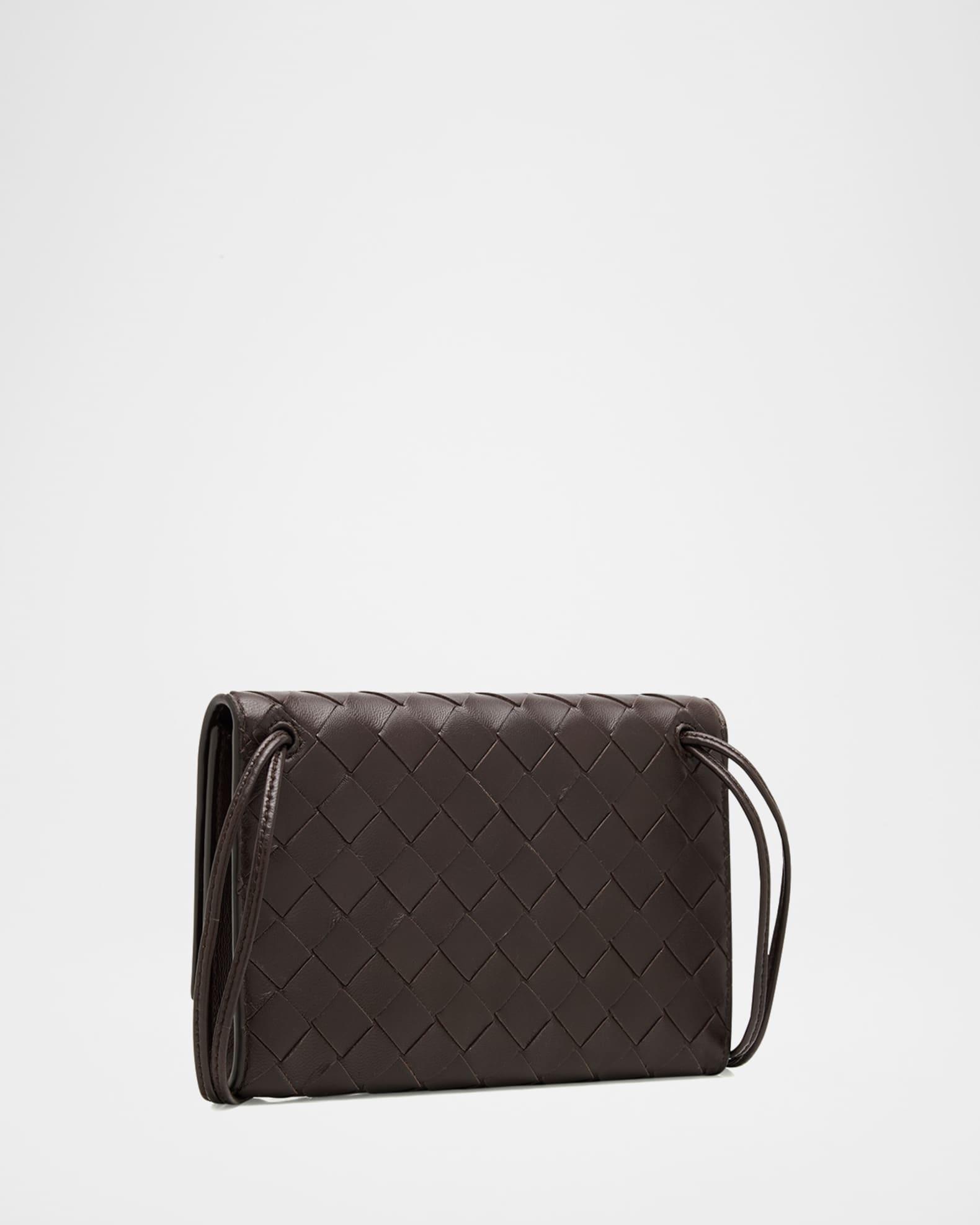 Andiamo Metallic Leather Pouch Bag Product Image