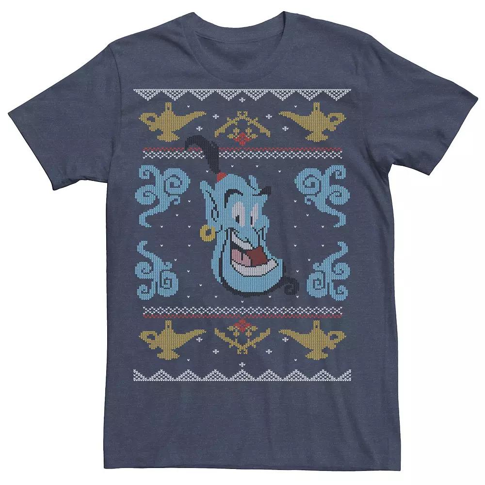 Disney's Aladdin Genie Men's Ugly Christmas Sweater Tee,  Product Image