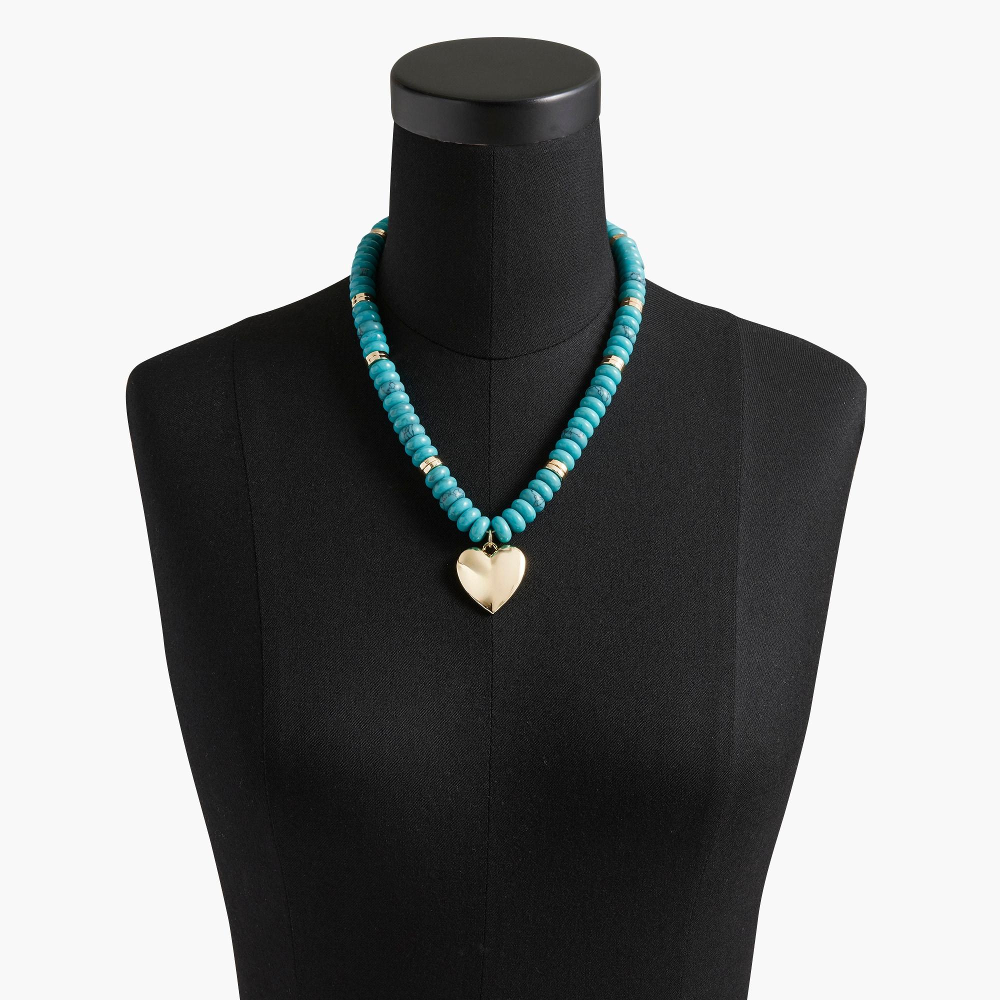 Beaded pendant necklace Product Image