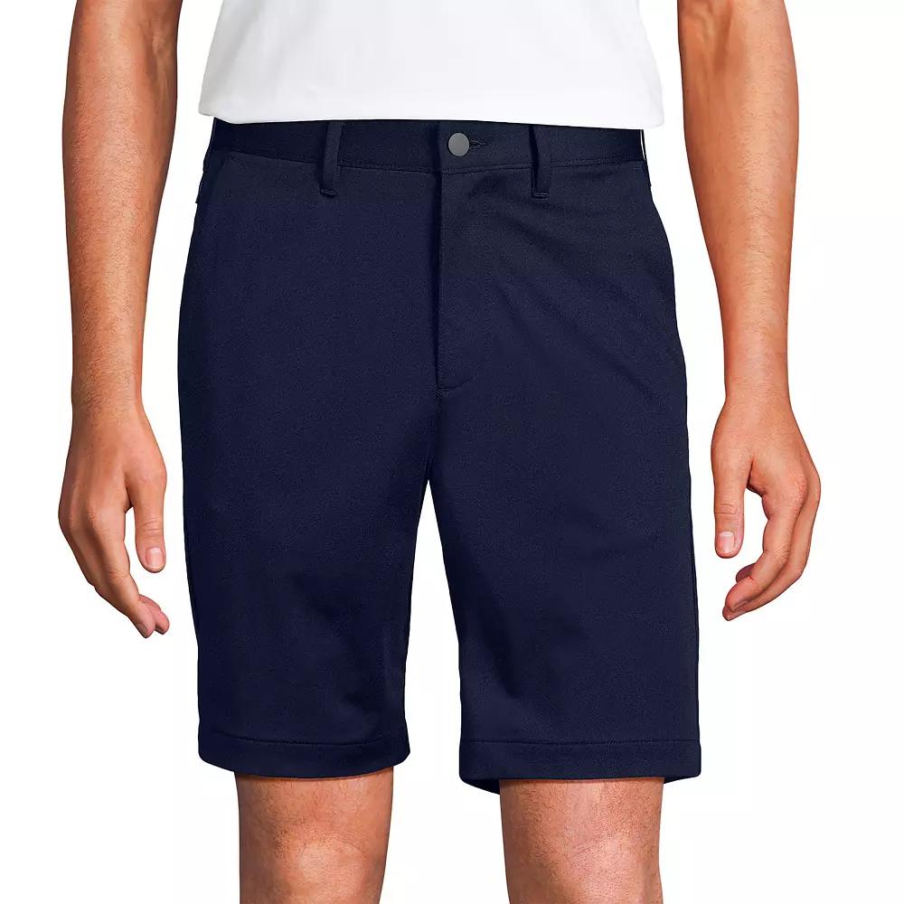 Men's Lands' End Traditional-Fit 9-inch Flex Performance Golf Shorts,  Product Image