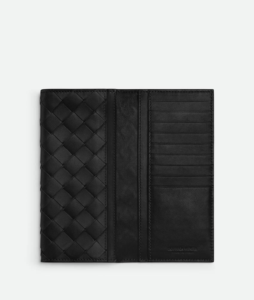 Men's Long Wallet in Black Product Image