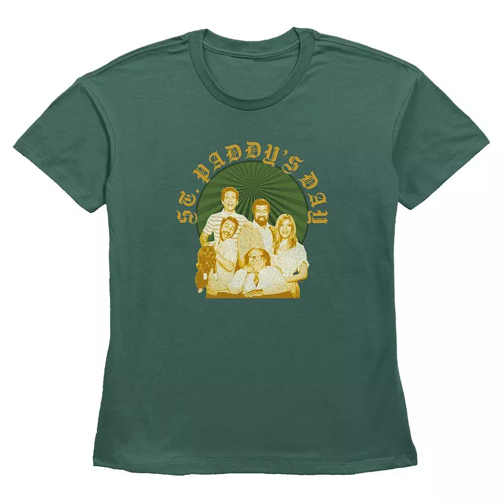 Women's It's Always Sunny In Philadelphia St. Paddy's Day Graphic Tee, Size: XS, Green Product Image