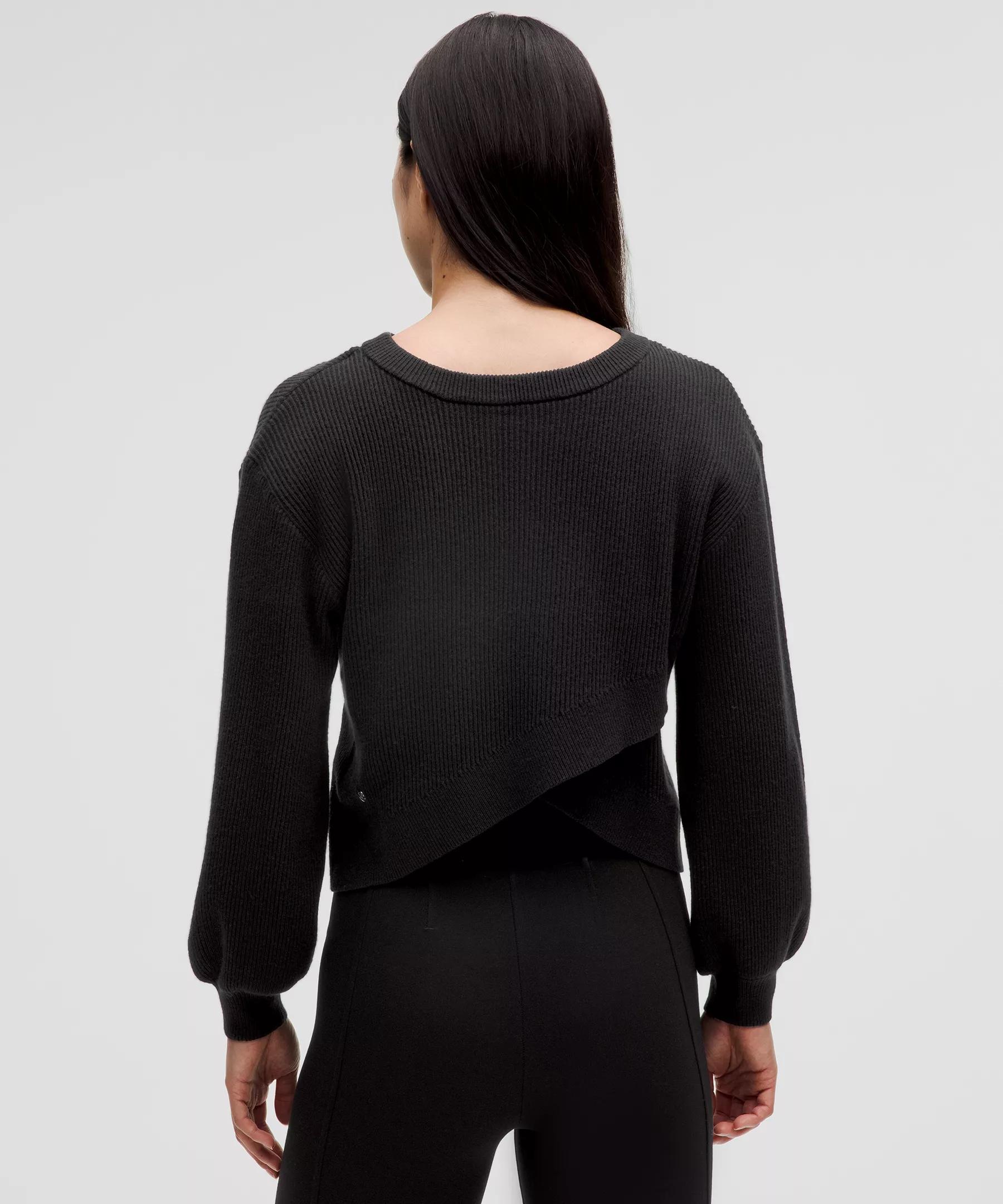 Reversible Crossover Sweater Product Image