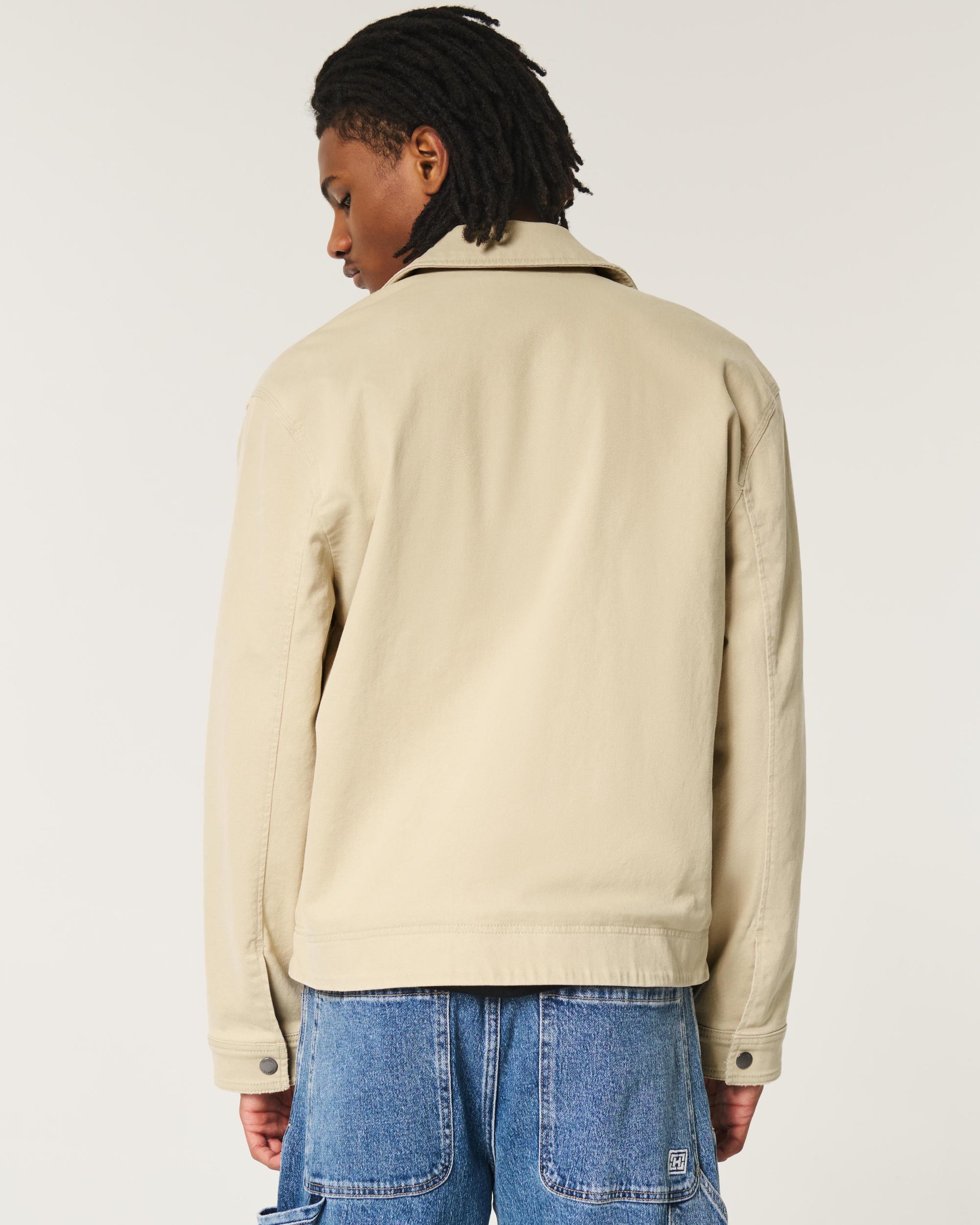 Zip-Up Workwear Jacket Product Image