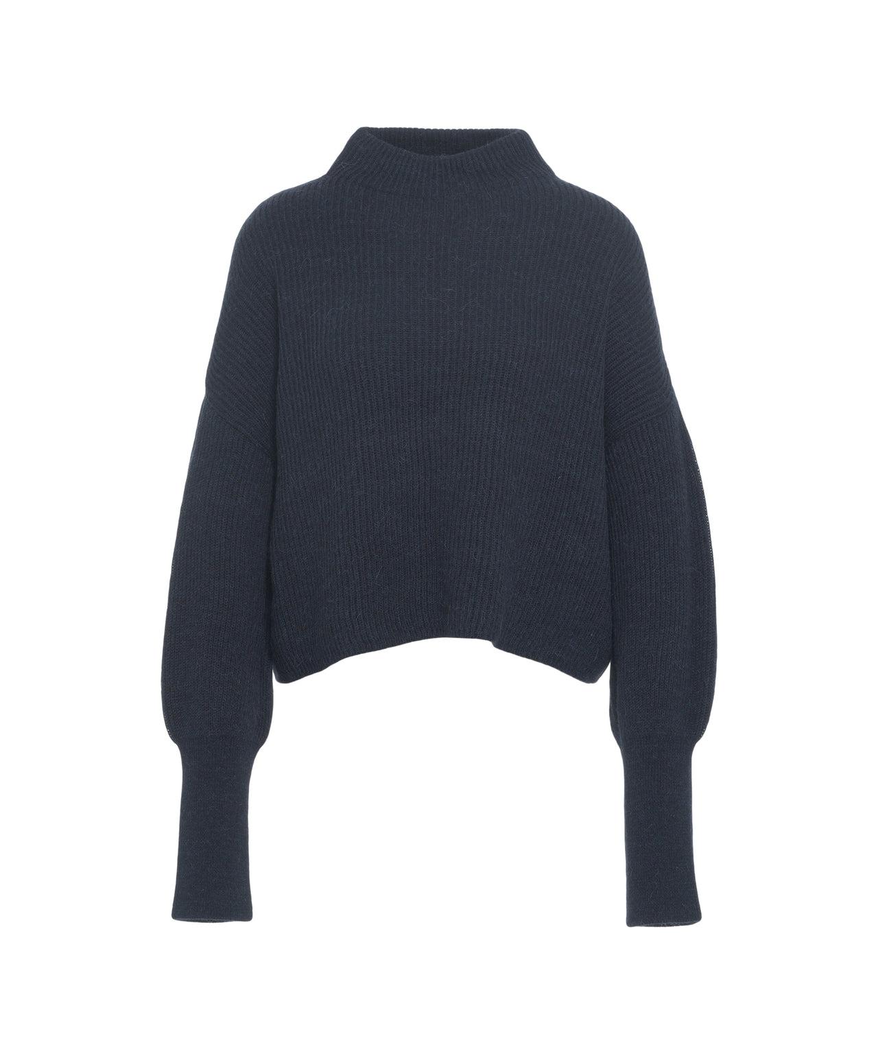 Wool Blend knit sweater Product Image